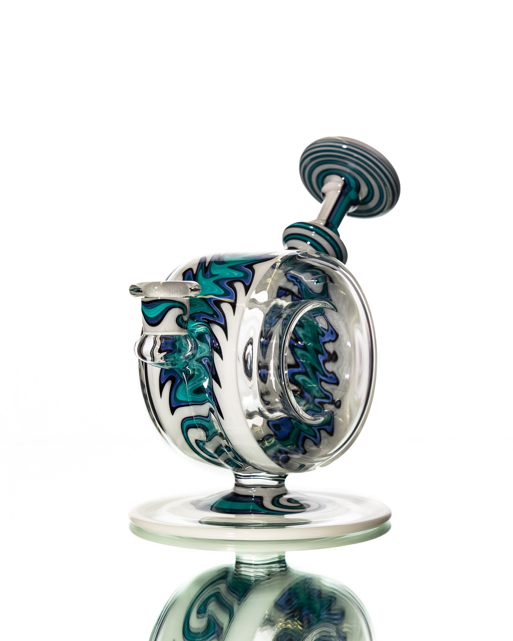 Coojo - Worked Donut Rig - White & Blue