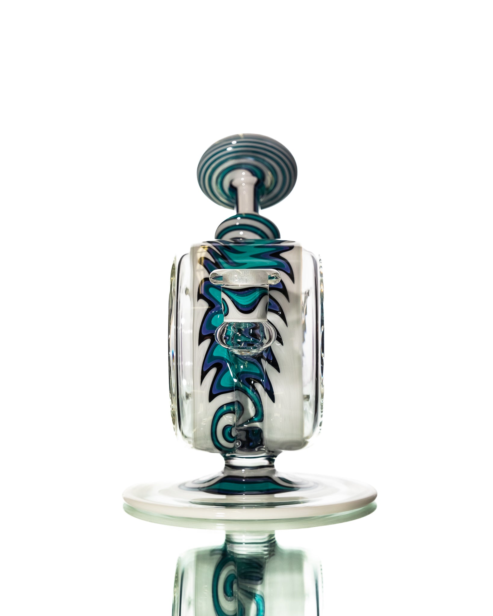 Coojo - Worked Donut Rig - White & Blue