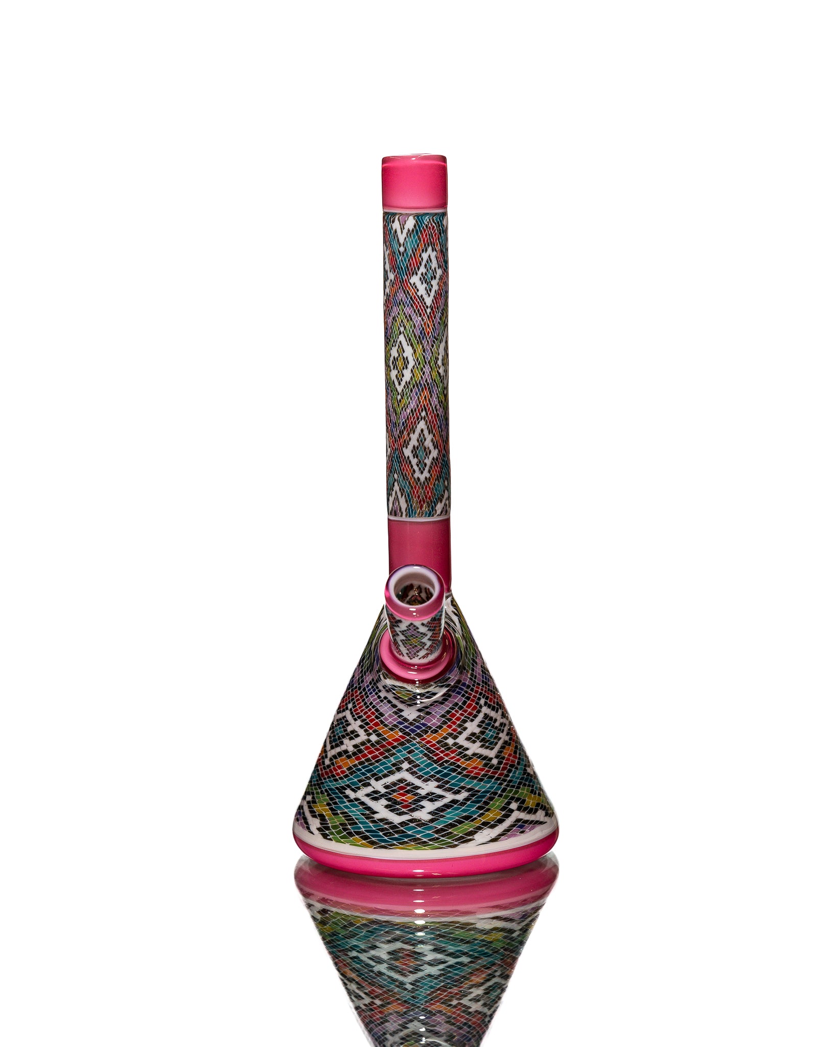 John Williams - 10mm Fixed Stem Tube - White & Pink