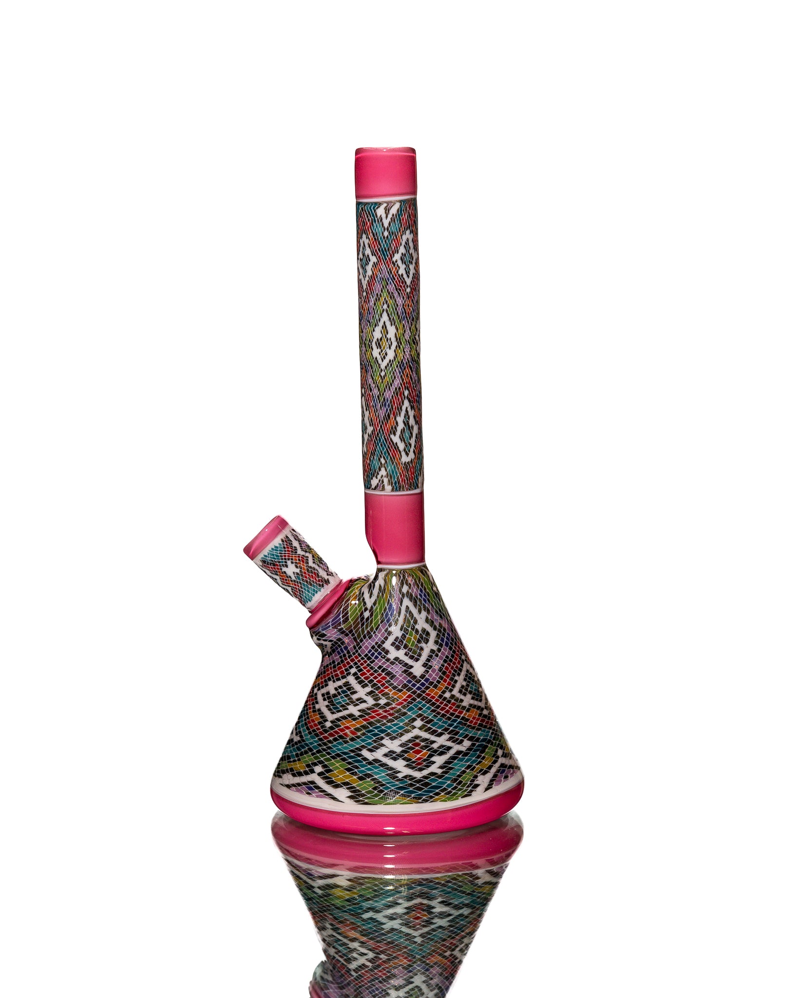 John Williams - 10mm Fixed Stem Tube - White & Pink