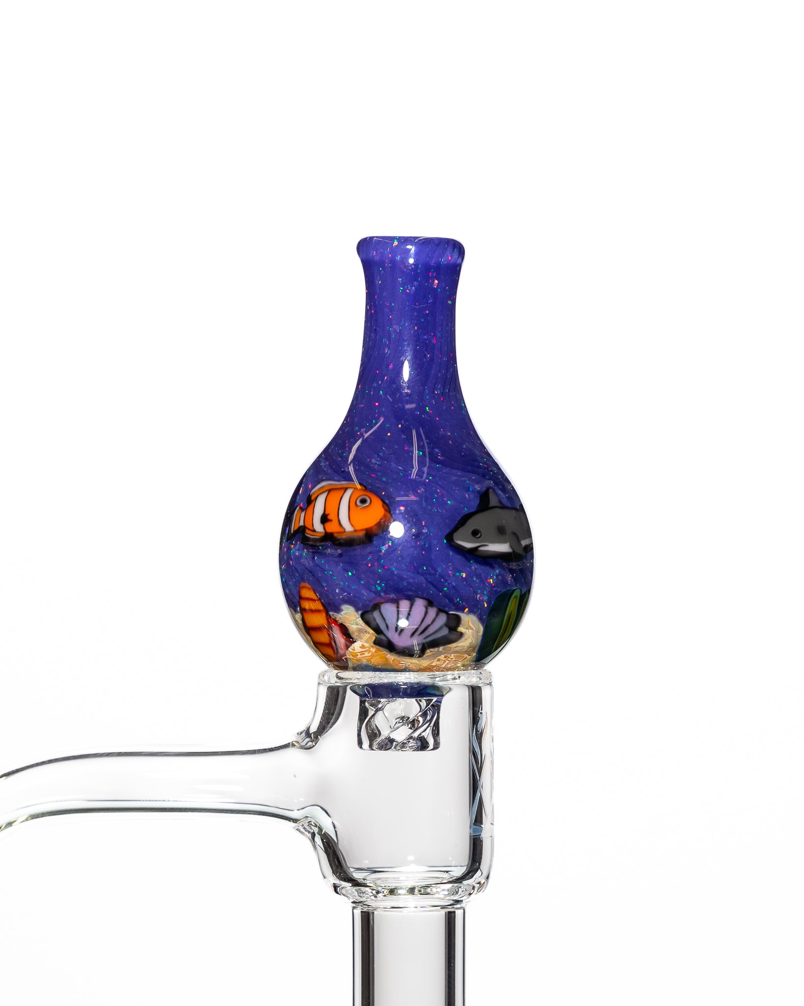 Dave Strobel - Assorted Carb Caps "Dichro Sea"