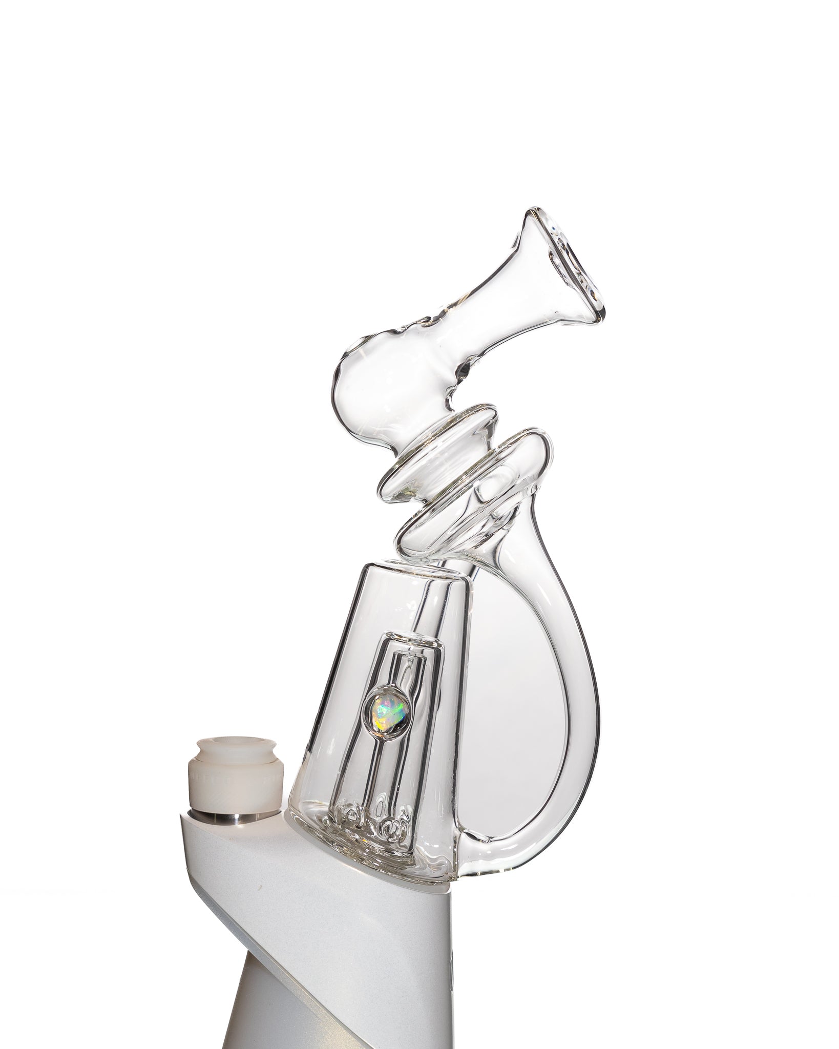 Eternal Flameworks - Excelsior Puffco Recycler - Clear