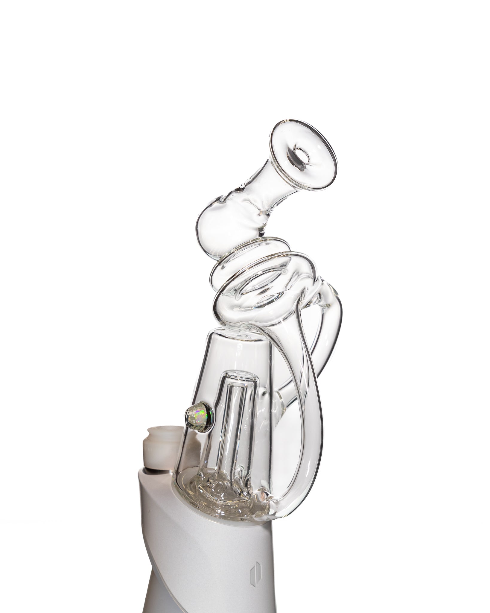 Eternal Flameworks - Excelsior Puffco Recycler - Clear