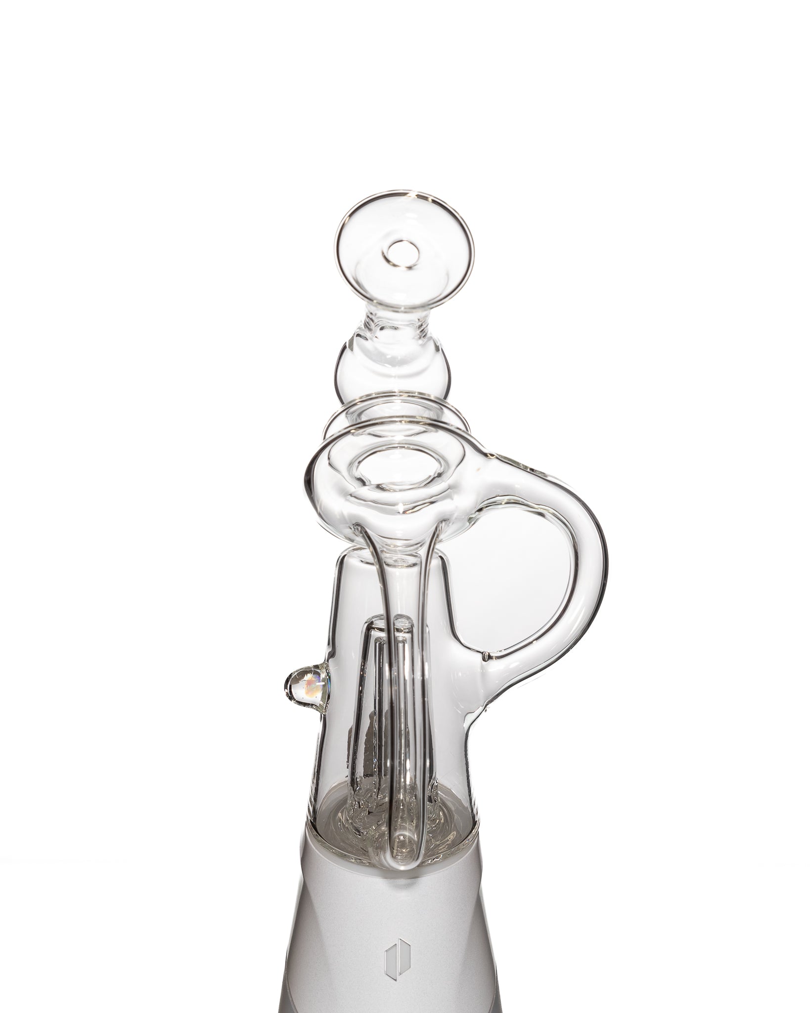 Eternal Flameworks - Excelsior Puffco Recycler - Clear