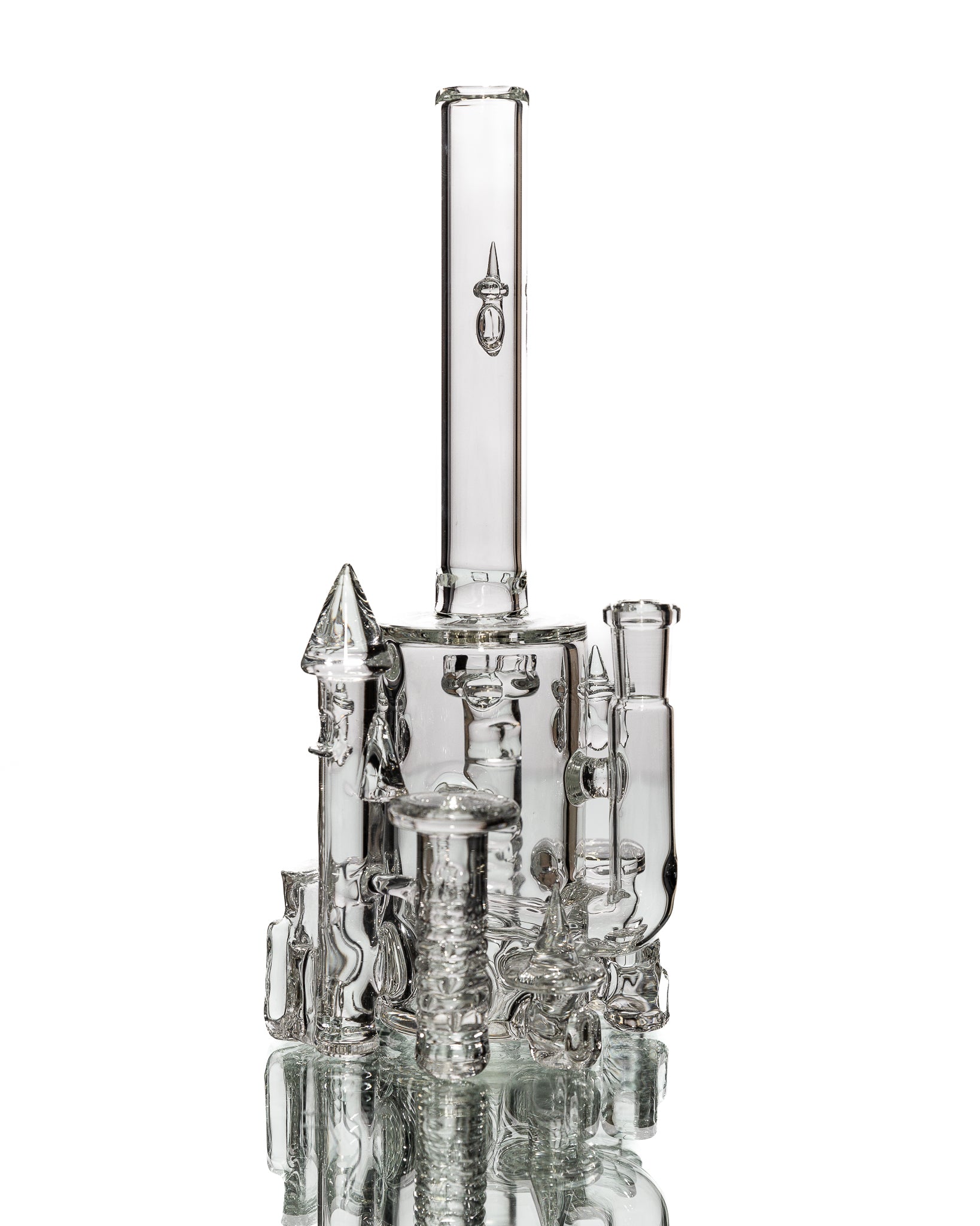 Jebb - MD Clear Castle Bubbler