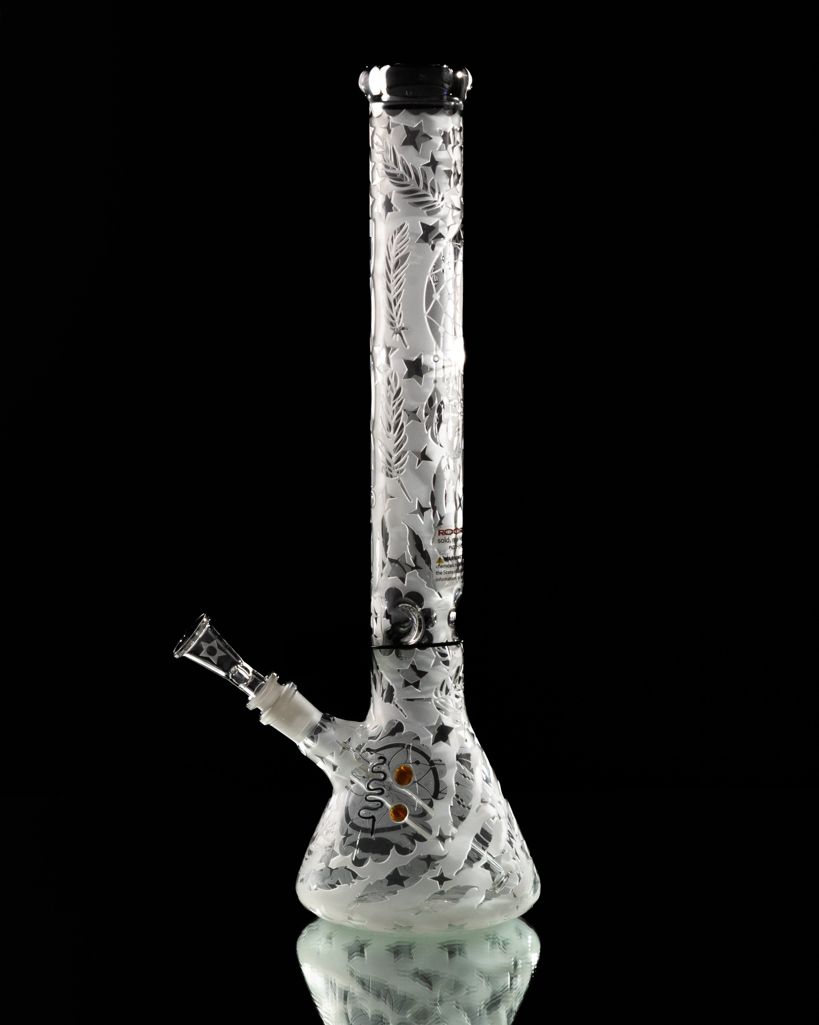 ROOR - 18" Custom Strain Beaker - "Dreamcatcher"