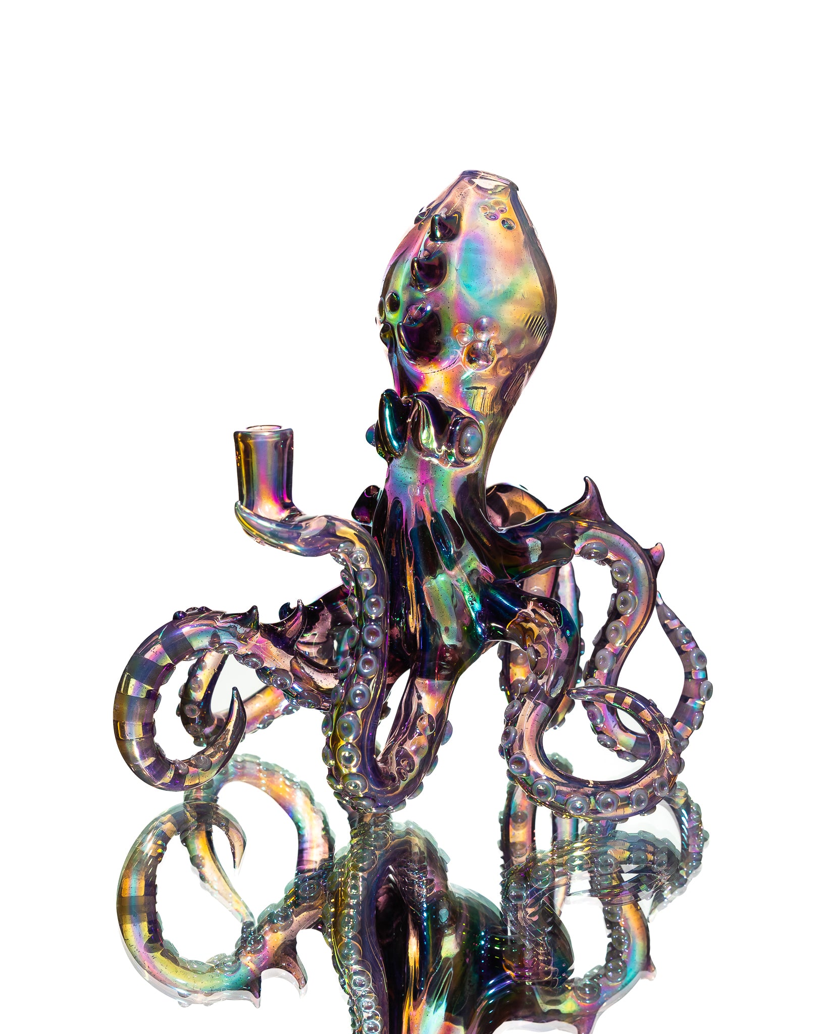 Wicked Glass - "Oil Spill" Octopus Rig