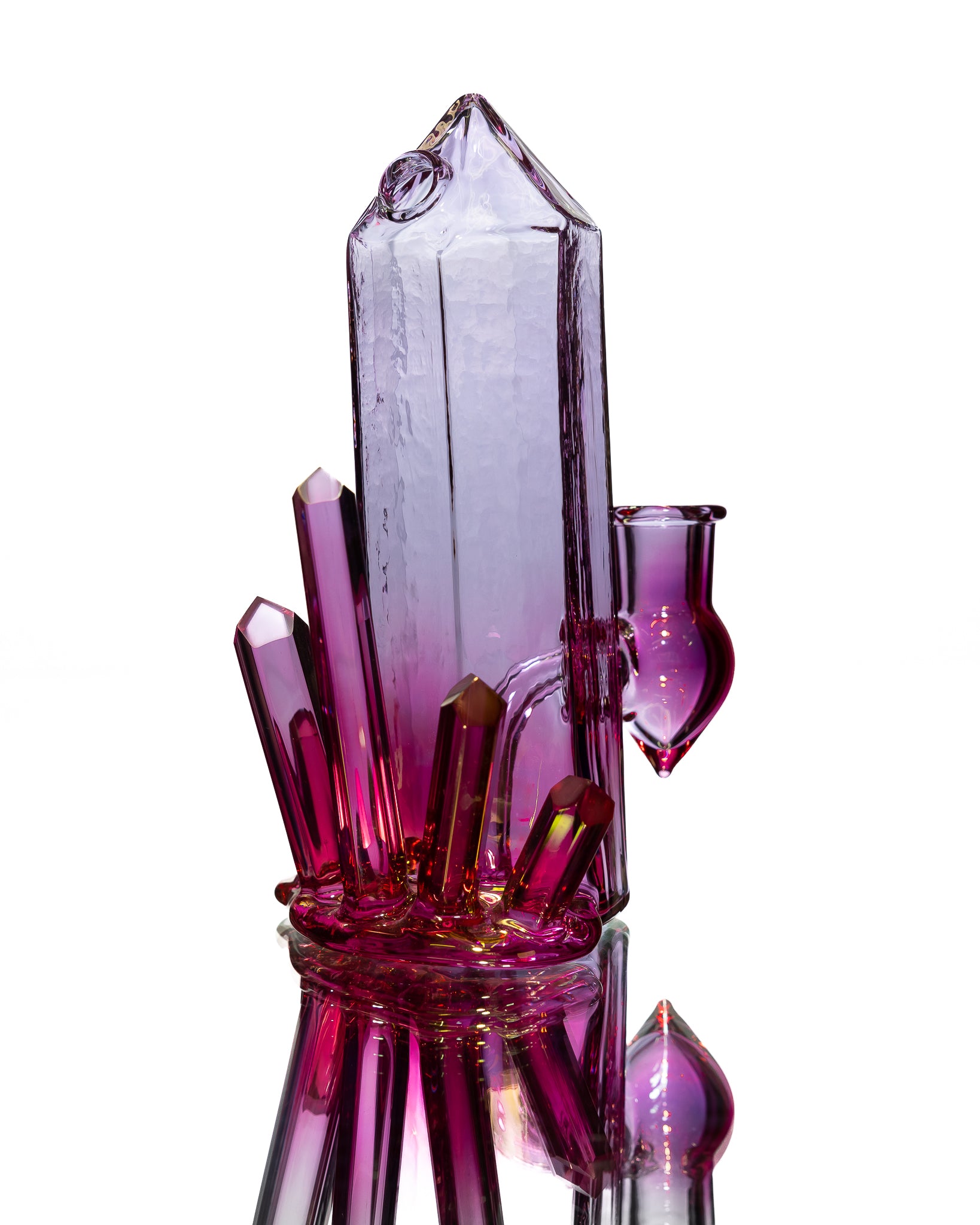 Digger Glass - Crystal Jammer - Dark Purple