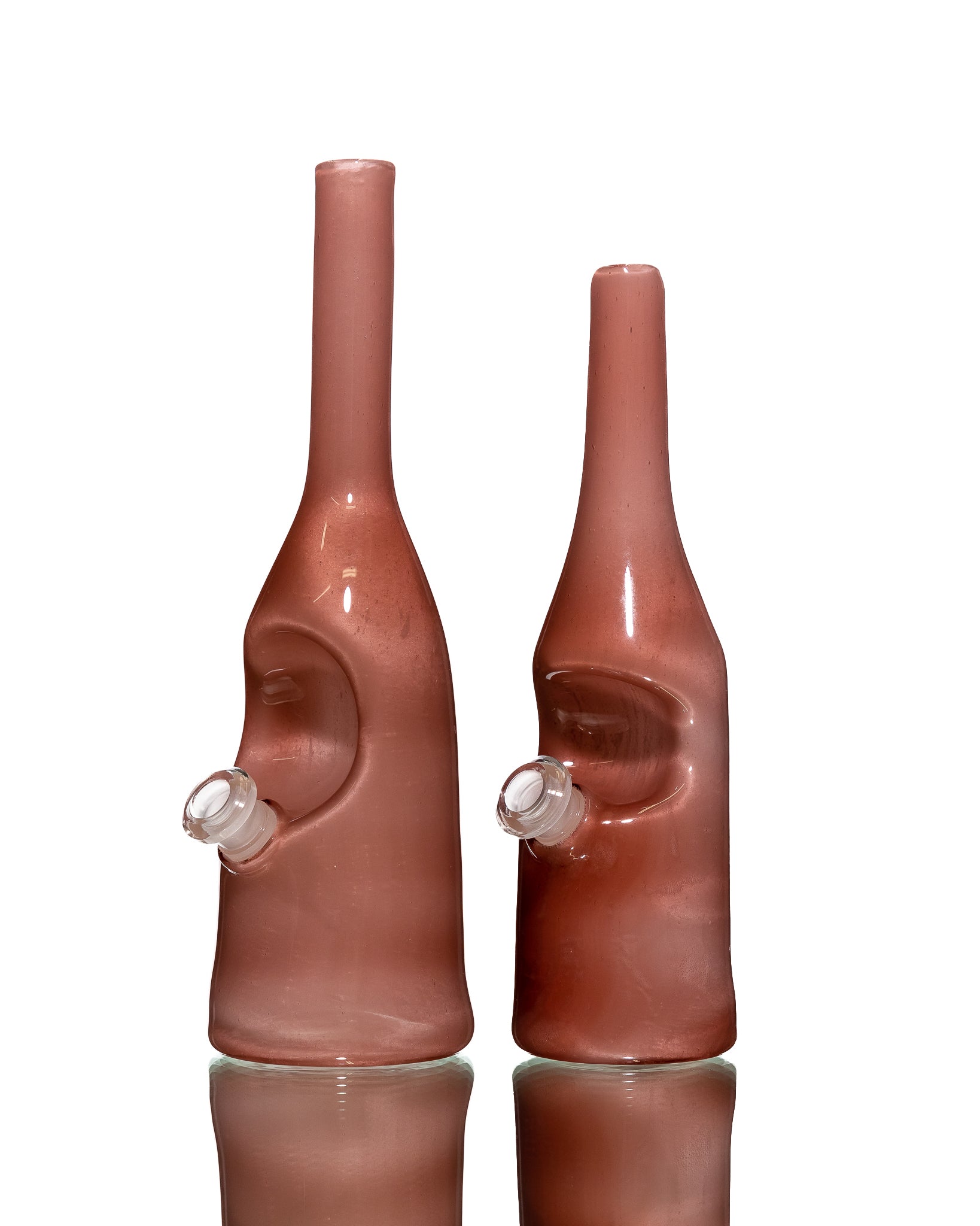 Costa Glass - Sake Bottle Jammers - Maroon