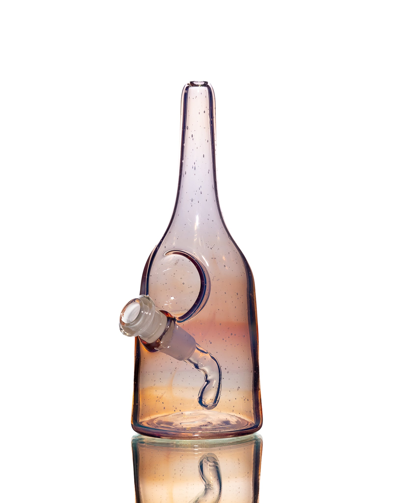 Costa Glass - Sake Bottle Jammer - Purple & Orange (CFL)