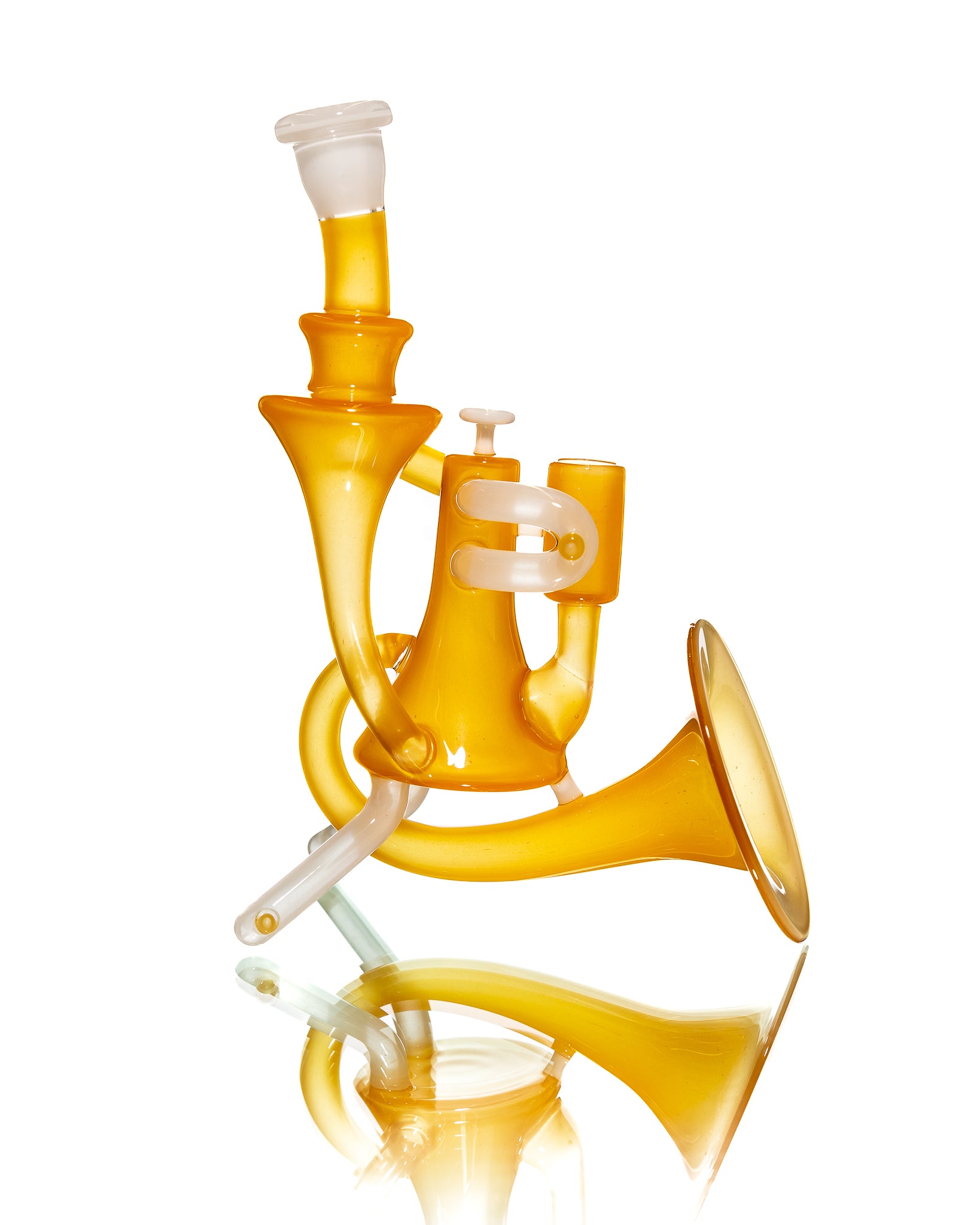 Etai Rahmil - Orange/White Trumpet Recycler