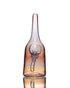 Costa Glass - Sake Bottle Bubbler - Purple & Orange (CFL)