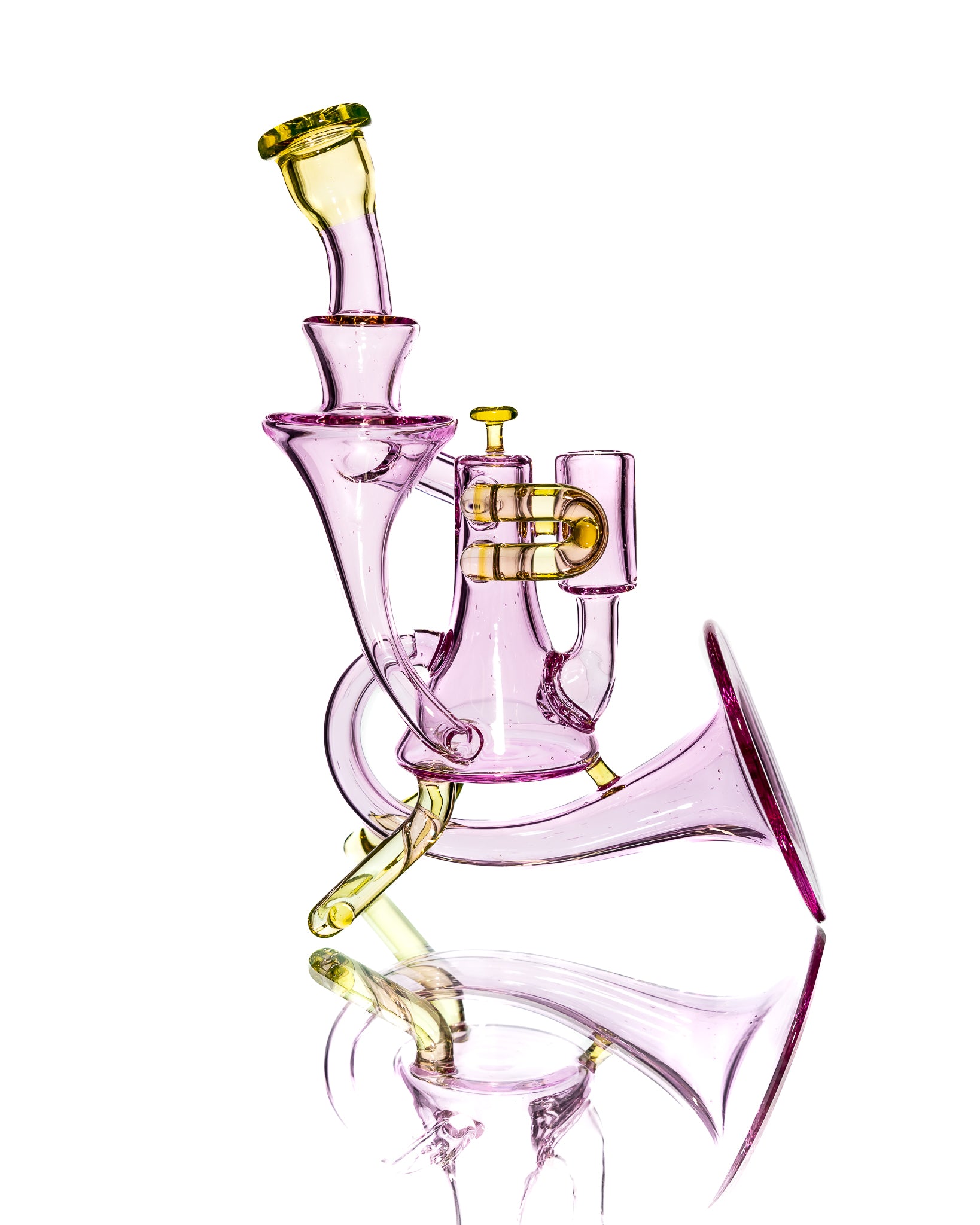 Etai Rahmil - Pink/Yellow Trumpet Recycler