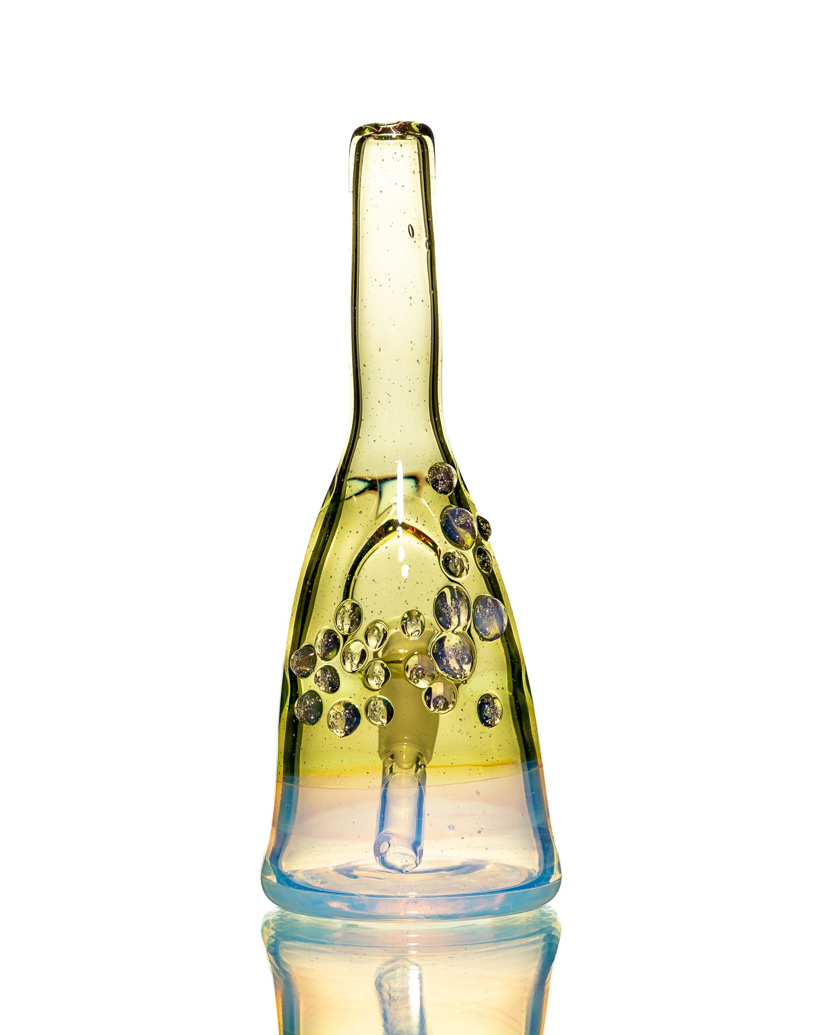 Costa Glass - Sake Bottle Bubbler - Green & Blue (CFL)