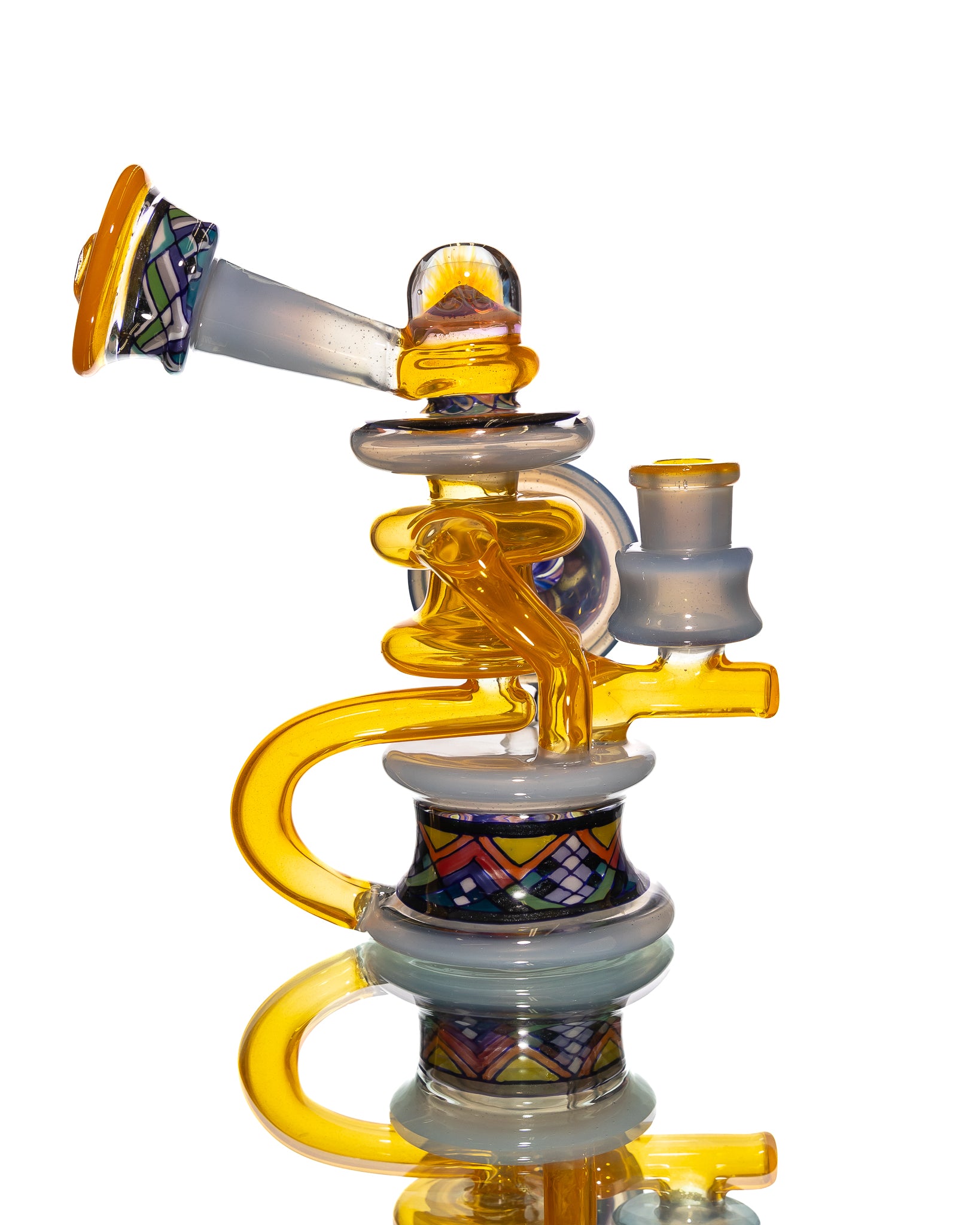 Freeek Glass - Orange/Blue Single Uptake Terpcycler