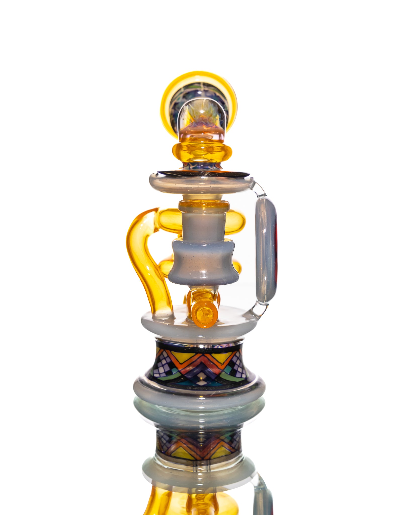 Freeek Glass - Orange/Blue Single Uptake Terpcycler