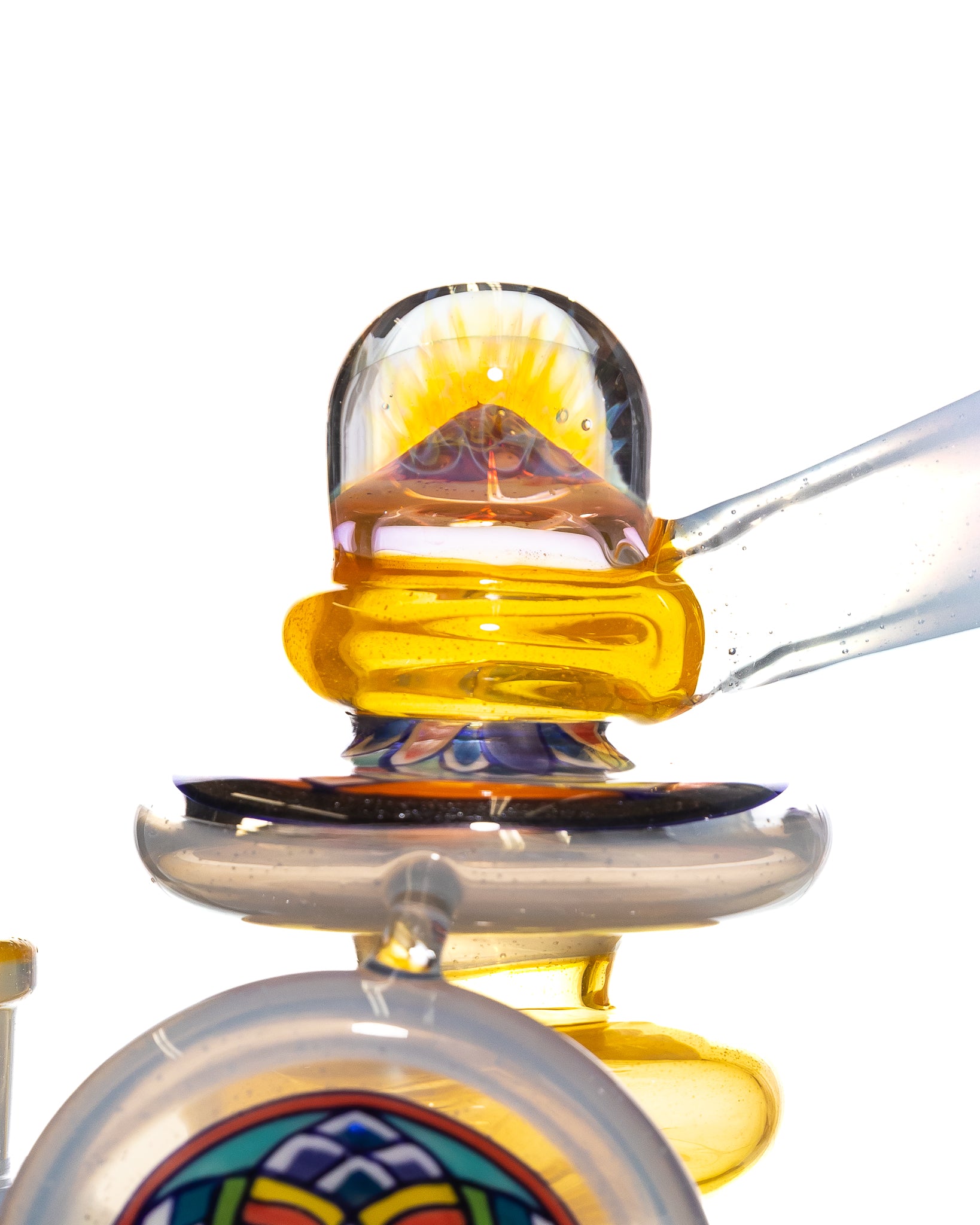 Freeek Glass - Single Uptake Terpcycler - Orange & Blue