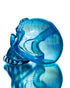 Carsten Carlile - Shredder Skull - Blue Crushed Opal