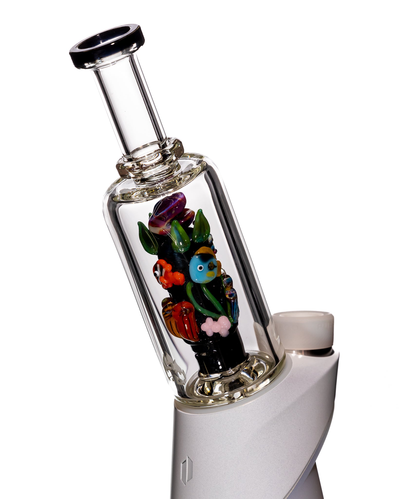 Empire Glassworks - Puffco Top - "Save the Seas" (UV)