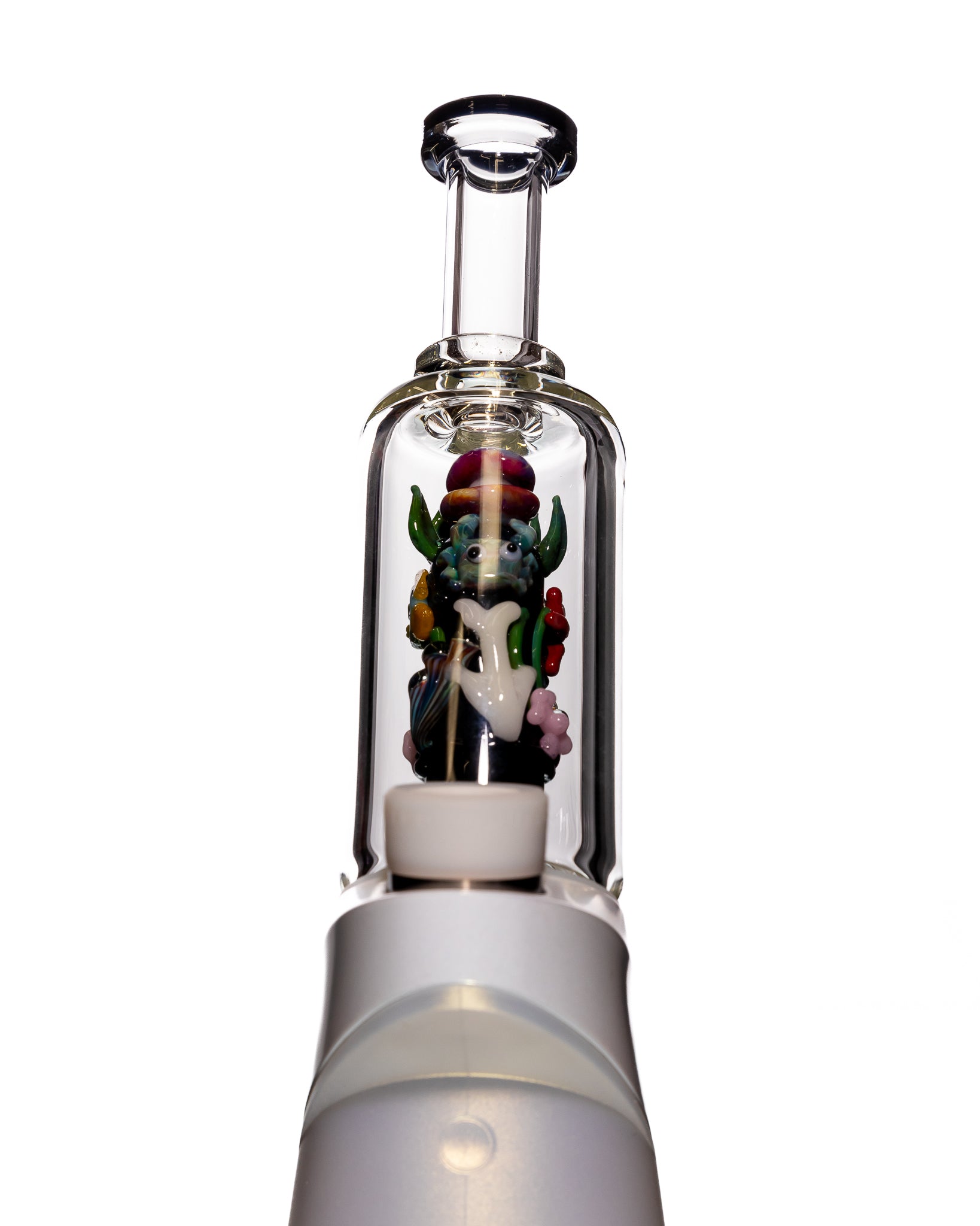 Empire Glassworks - Puffco Top - "Save the Seas" (UV)