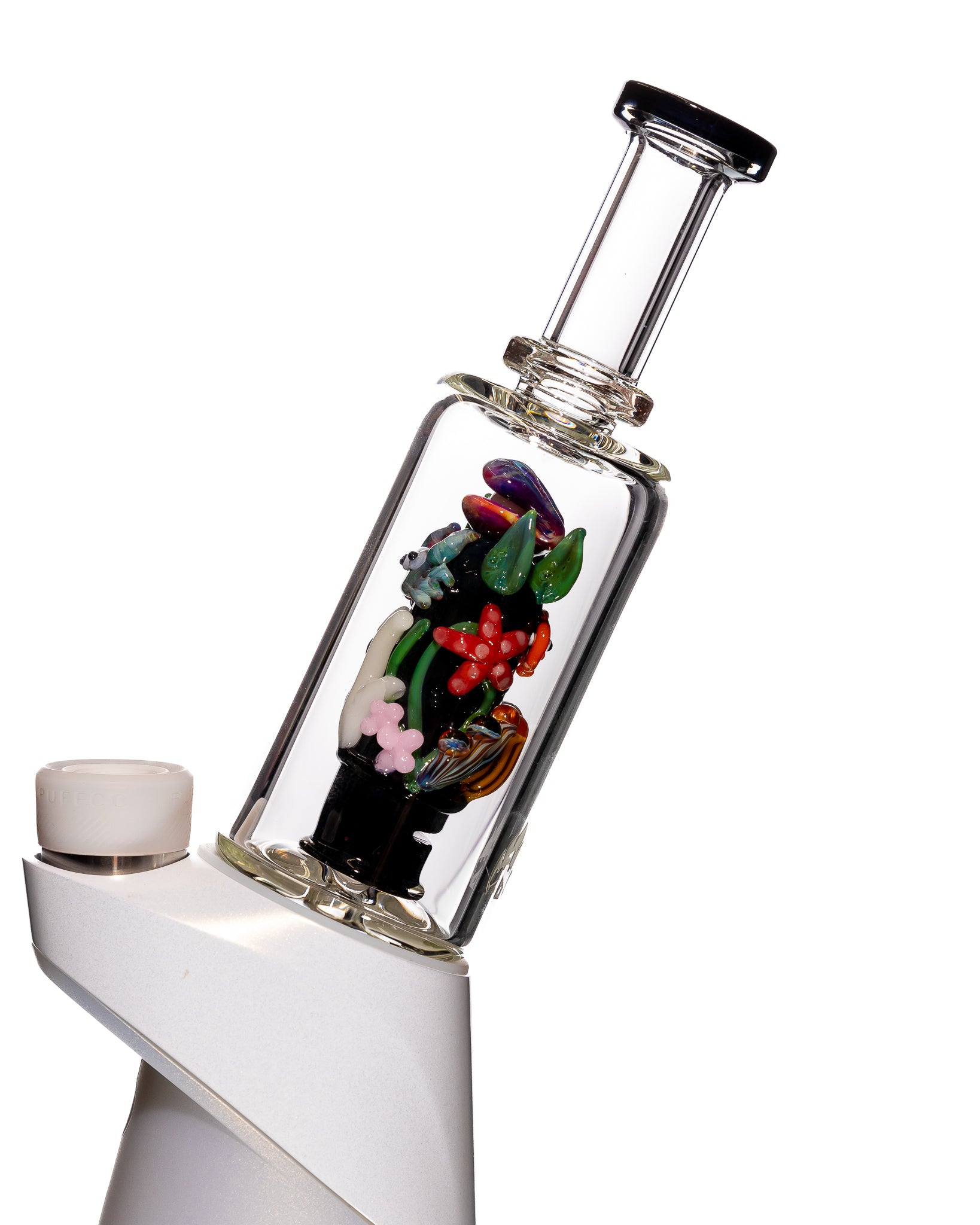Empire Glassworks - Puffco Top - "Save the Seas" (UV)