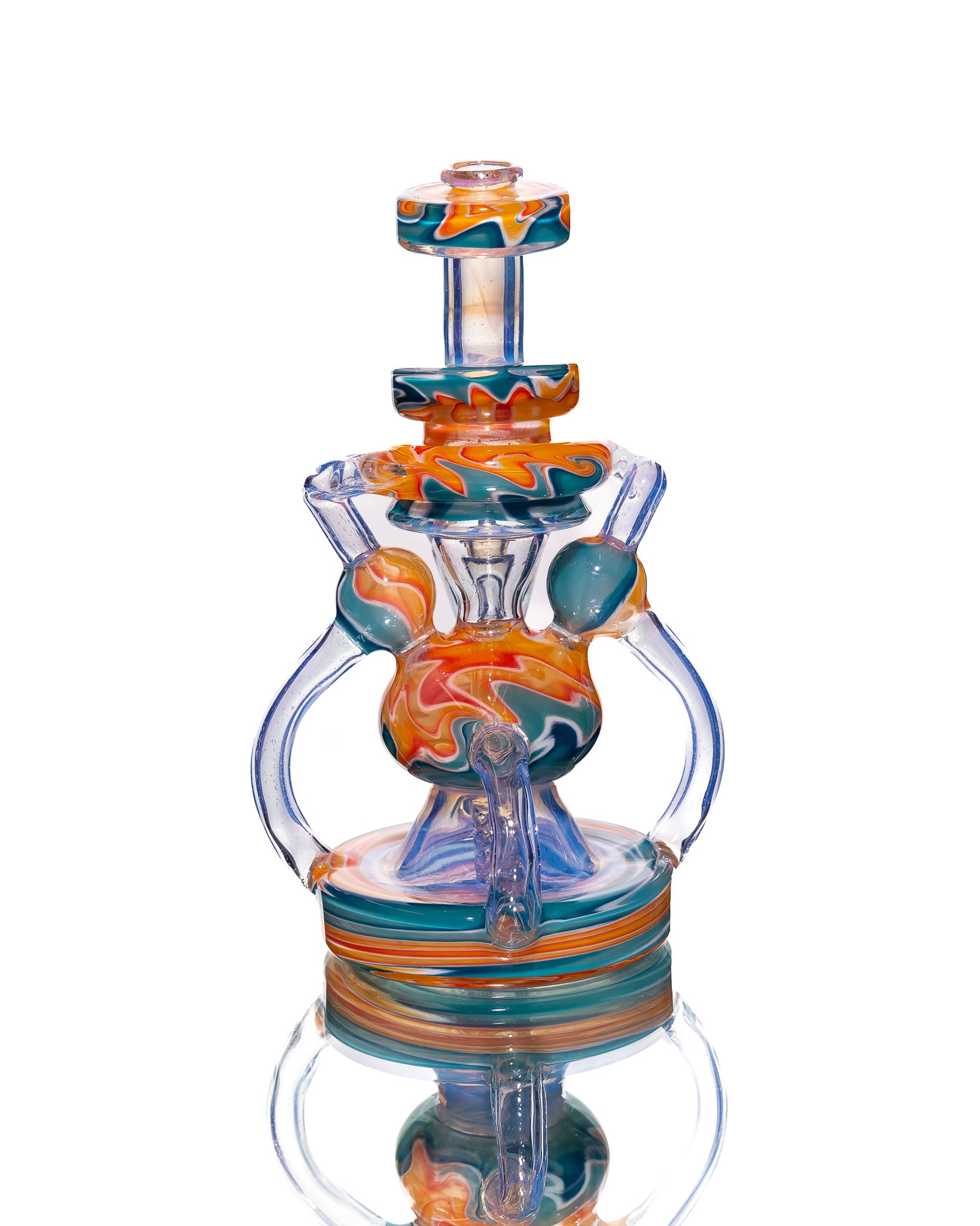 Michael Shea - Double Klein Recycler - Rainbow & Blue