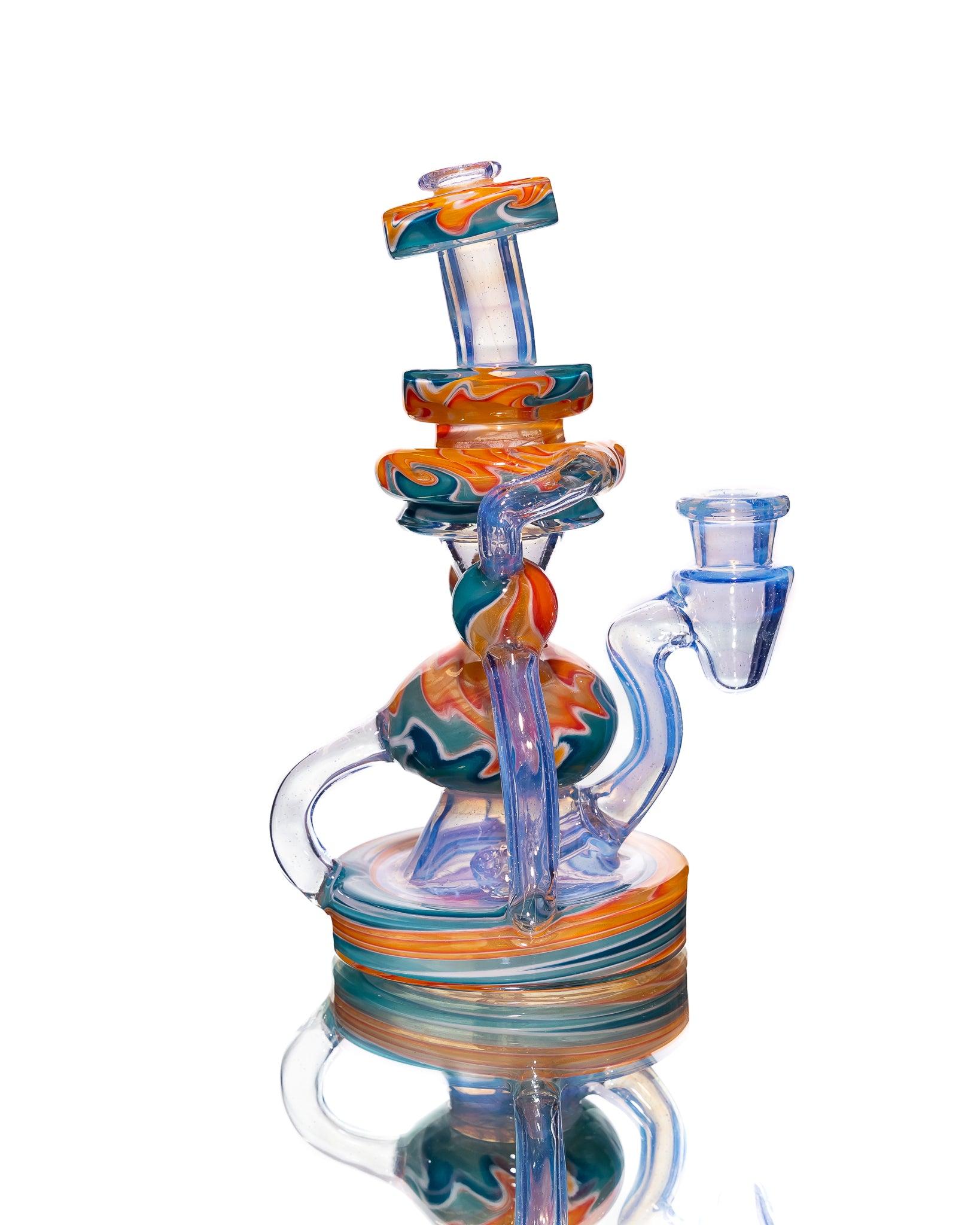 Michael Shea - Double Klein Recycler - Rainbow & Blue