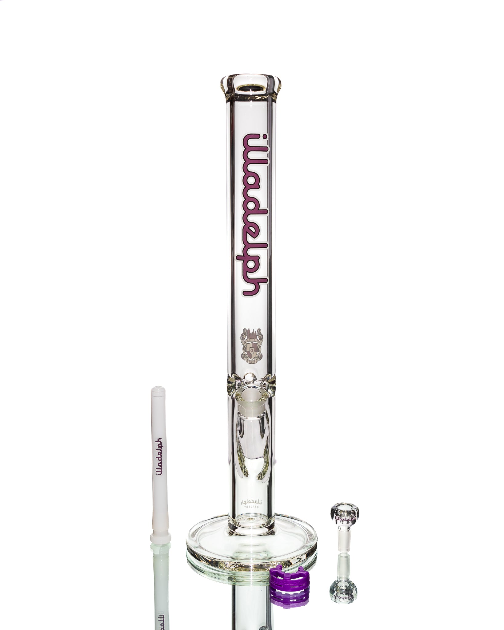 illadelph - Purple Tall Straight Tube