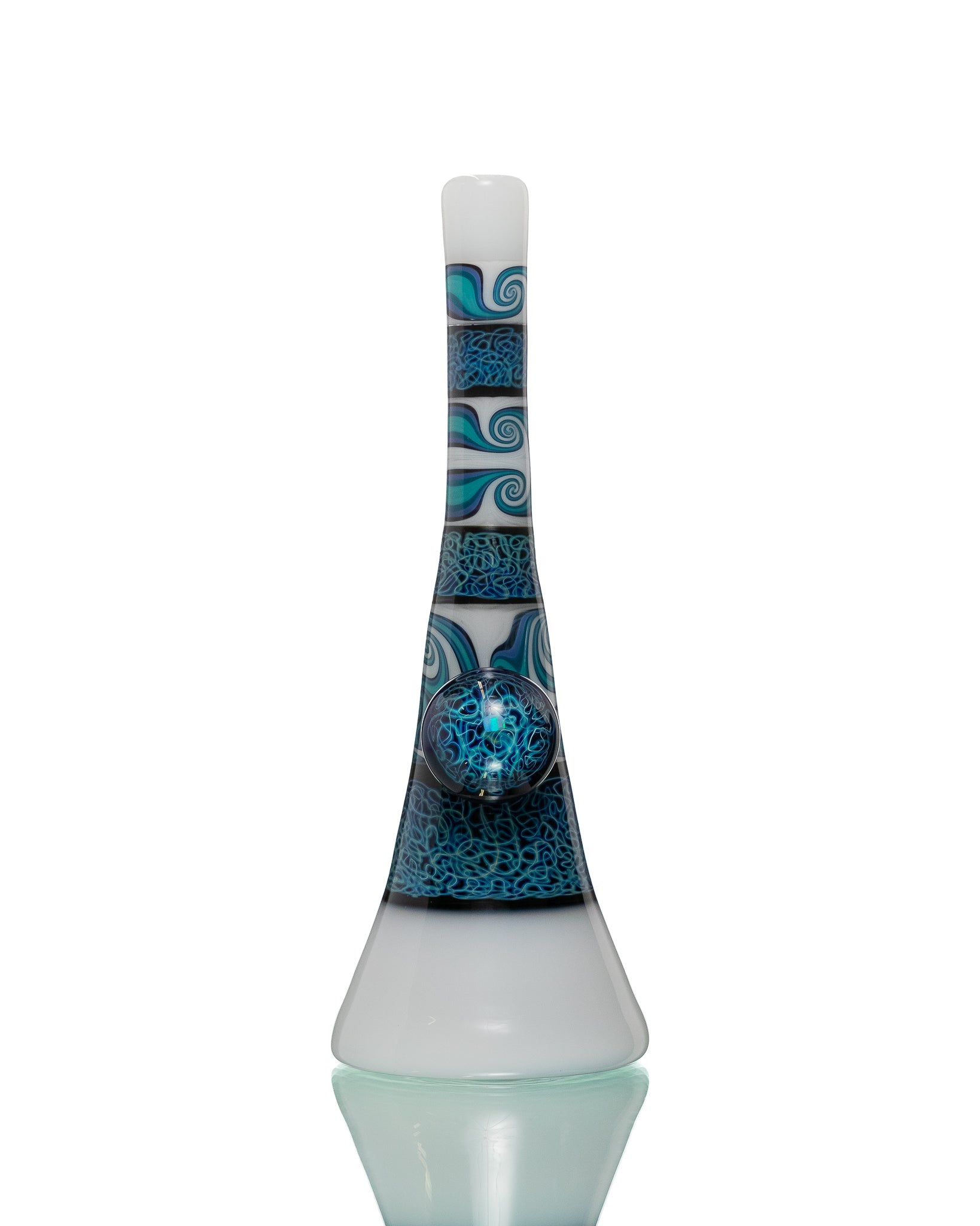 Chuck B - Squiggletech Jammer - White & Blue (UV)