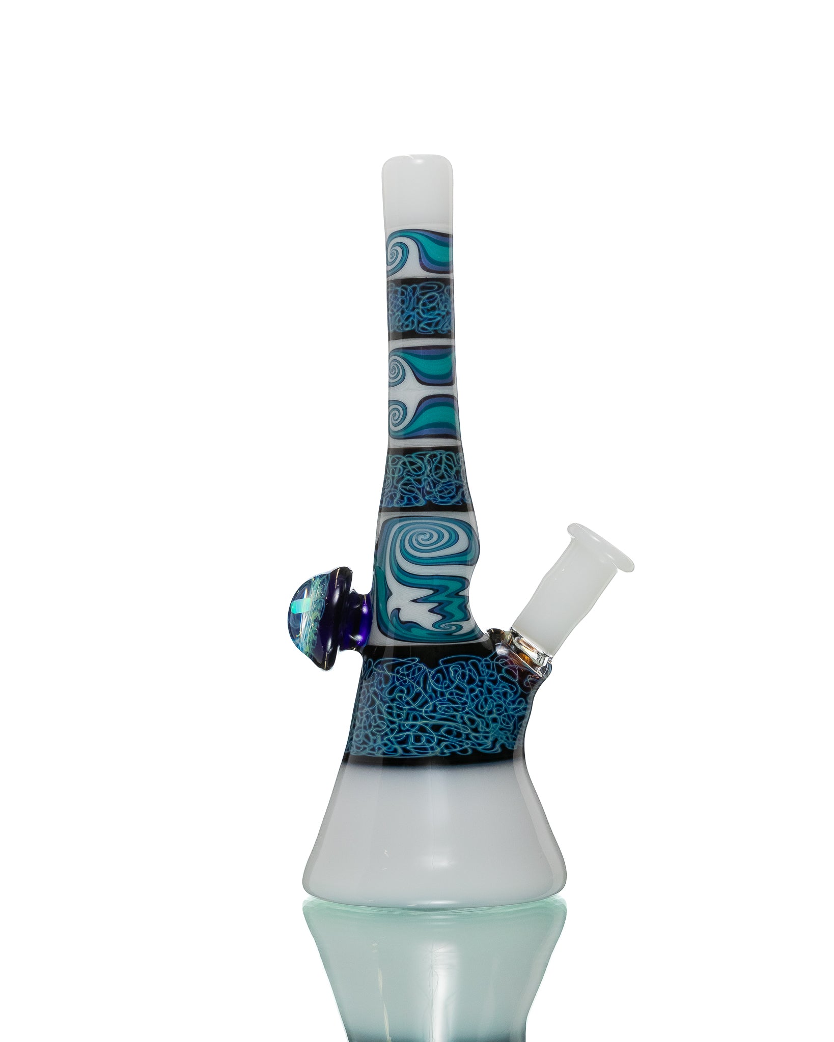 Chuck B - Squiggletech Jammer - White & Blue (UV)