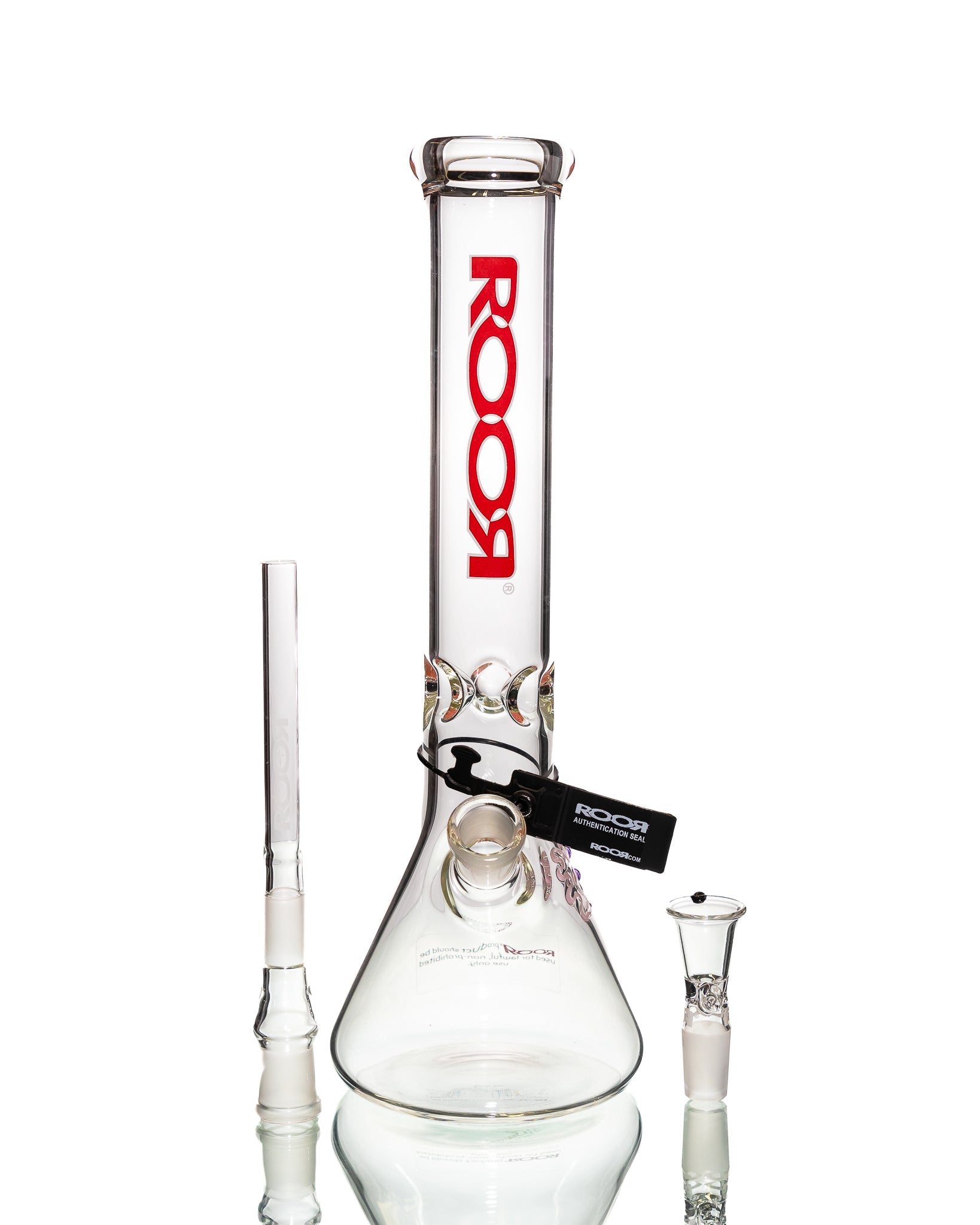 ROOR - 14" Red/White Classic Beaker