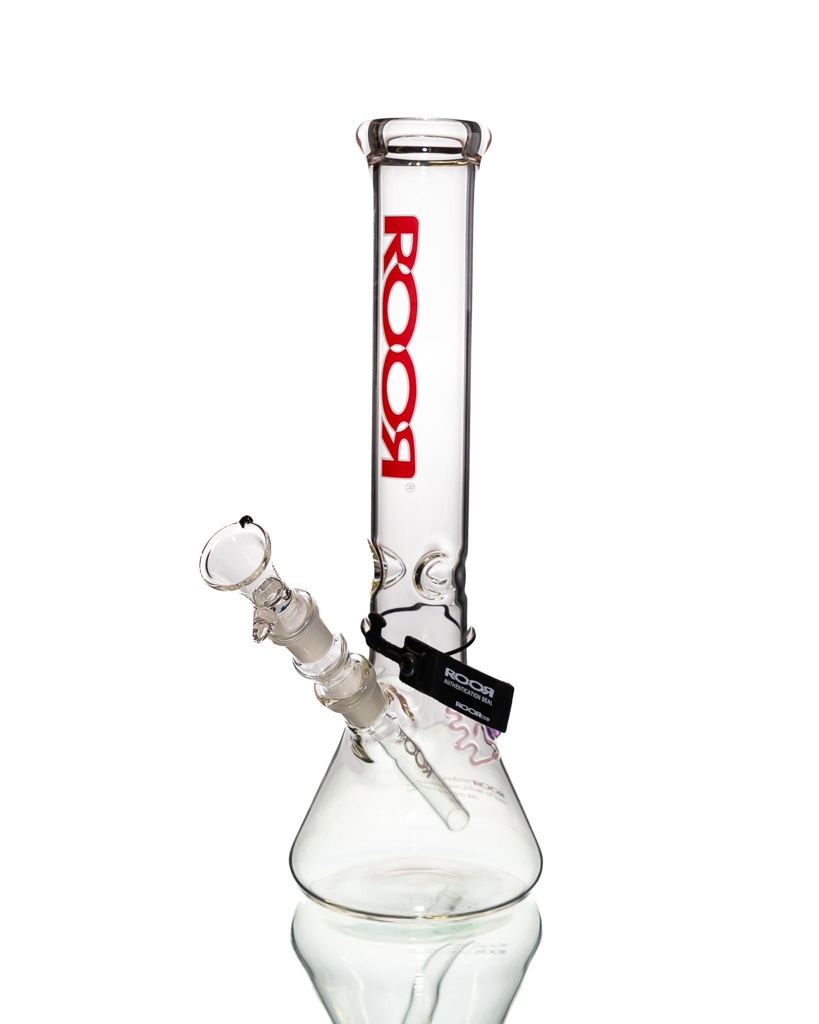 ROOR - 14" Classic Beaker - Red & White