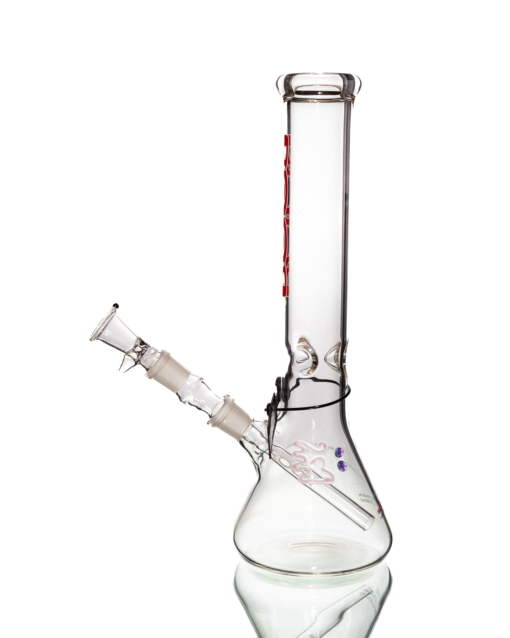 ROOR - 14" Classic Beaker - Red & White