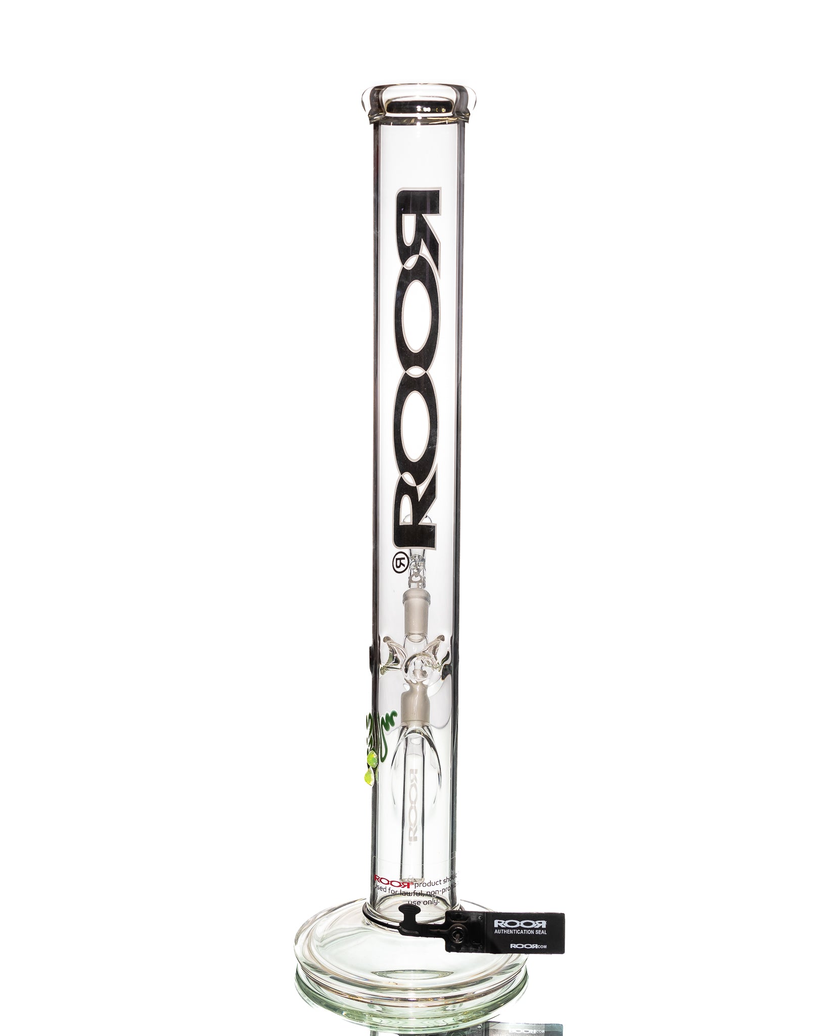 ROOR - 18" Black/White Straight Tube