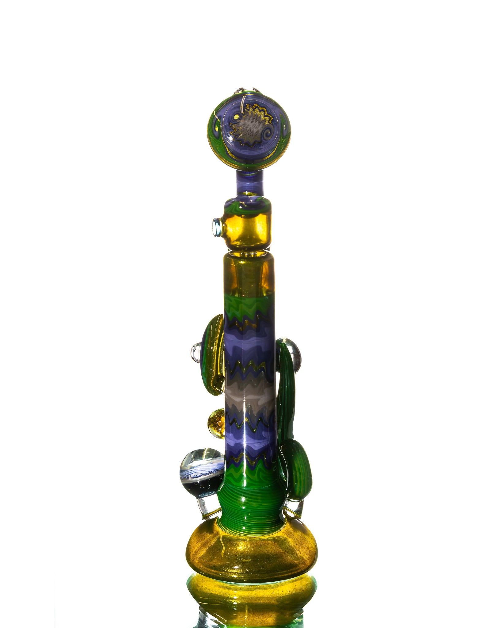 Aaron B - Water Pipe - Green & Purple