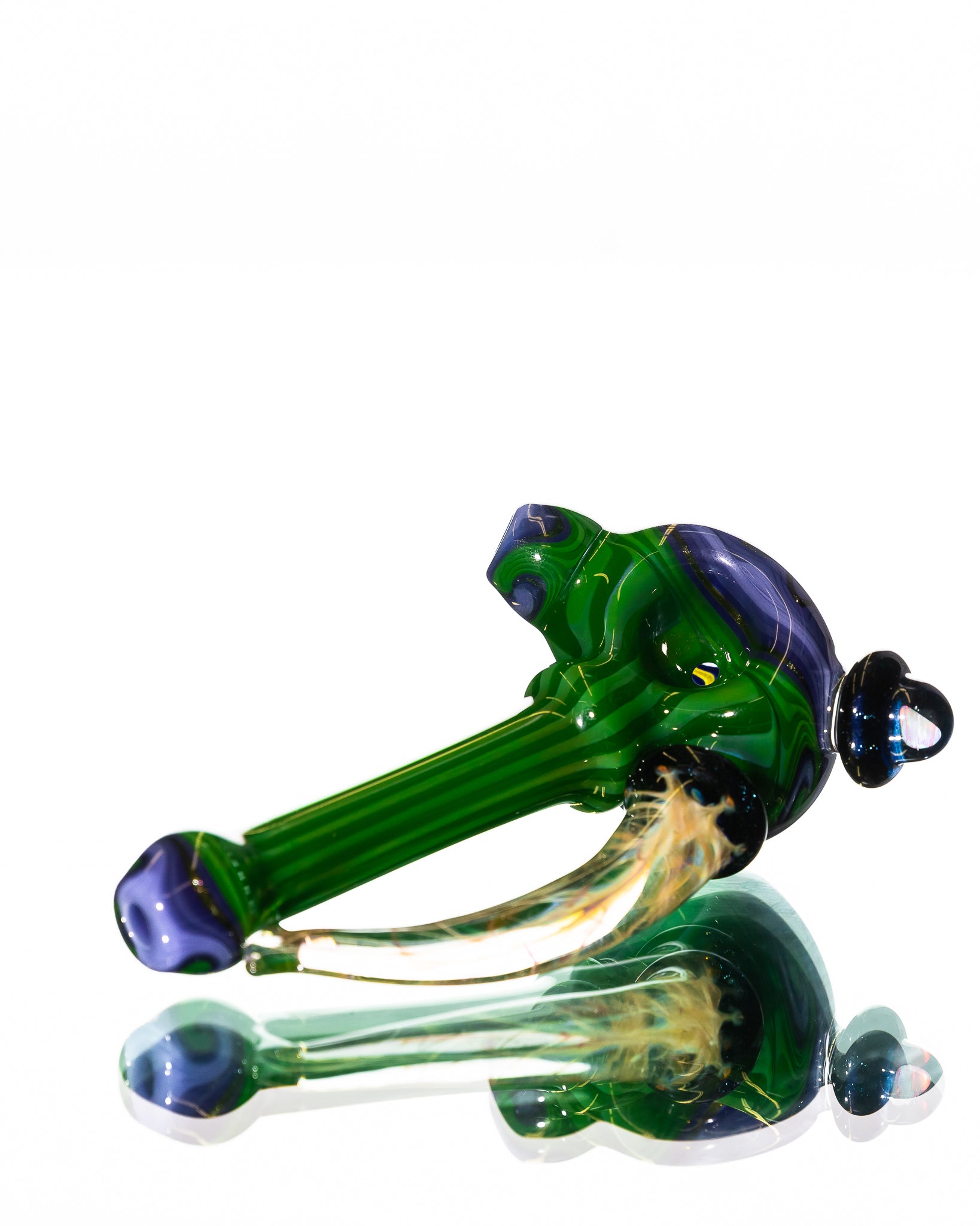 Aaron B - Wig Wag Pipe - Green & Blue