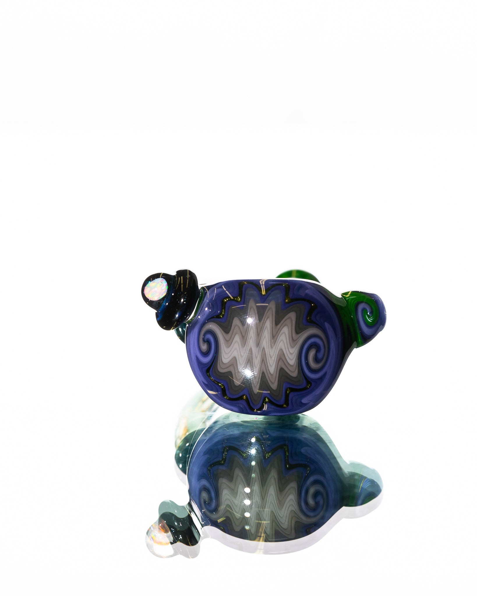 Aaron B - Wig Wag Pipe - Green & Blue