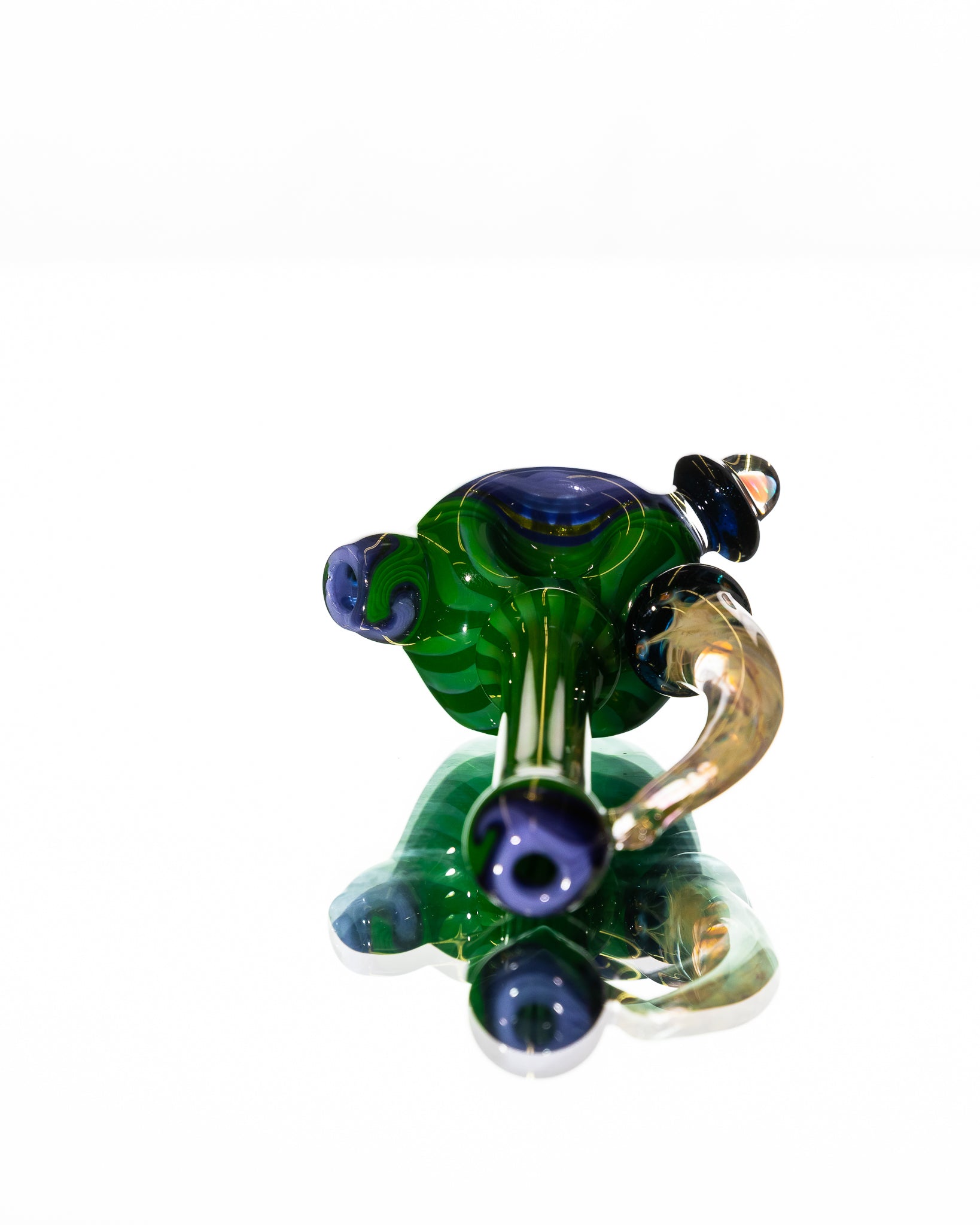 Aaron B - Wig Wag Pipe - Green & Blue