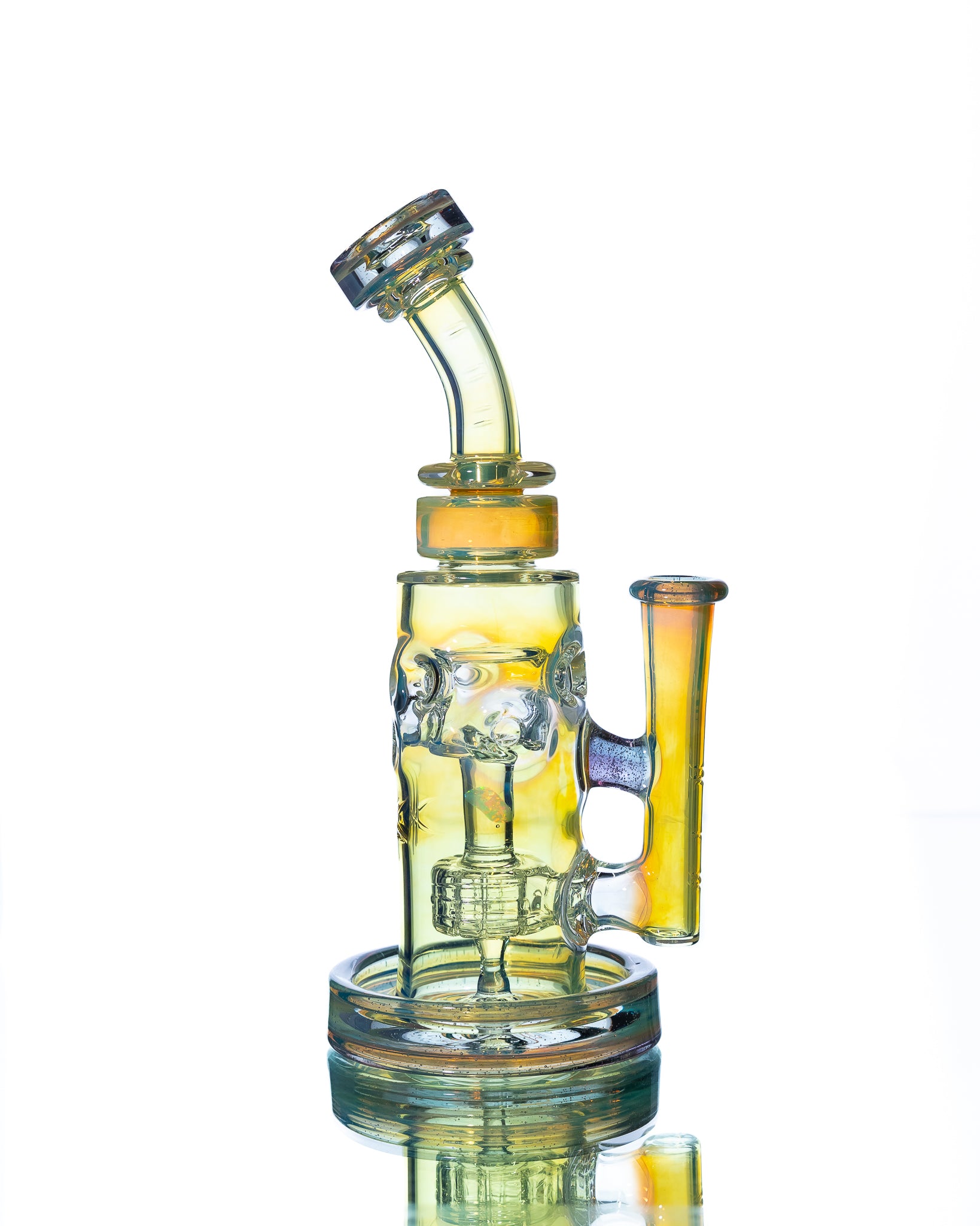 Bronx Glass - Jammer - Light Yellow & Blue