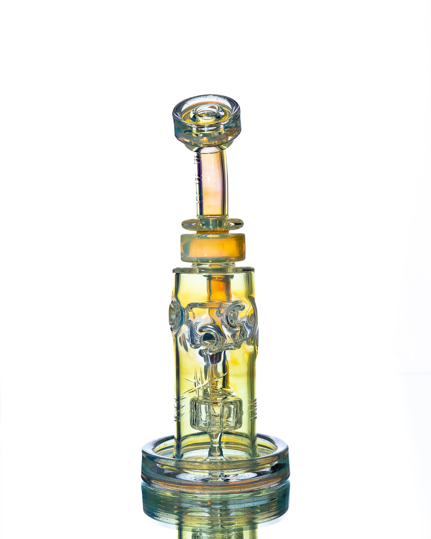 Bronx Glass - Jammer - Light Yellow & Blue