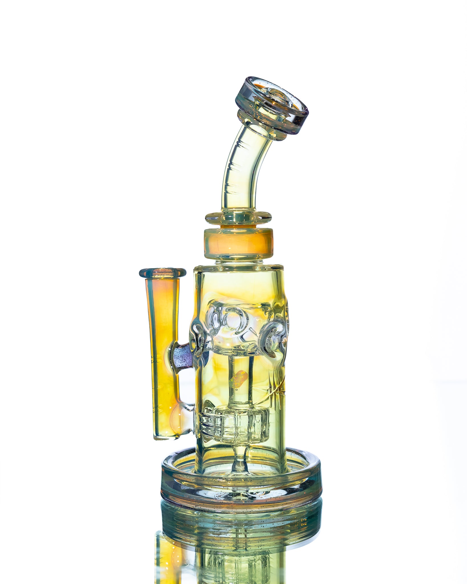 Bronx Glass - Jammer - Light Yellow & Blue