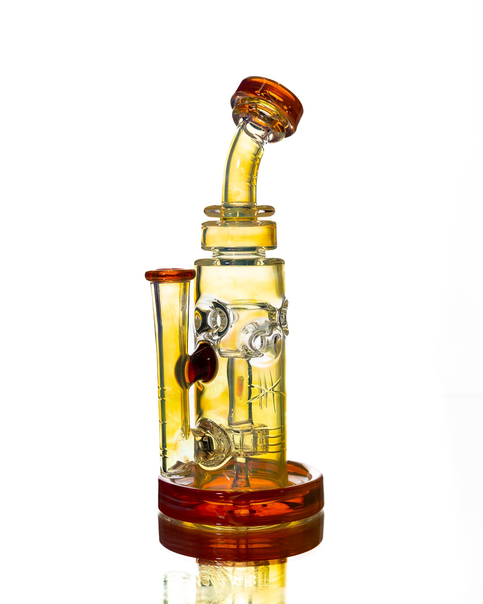 Bronx Glass - Jammer - Yellow & Orange