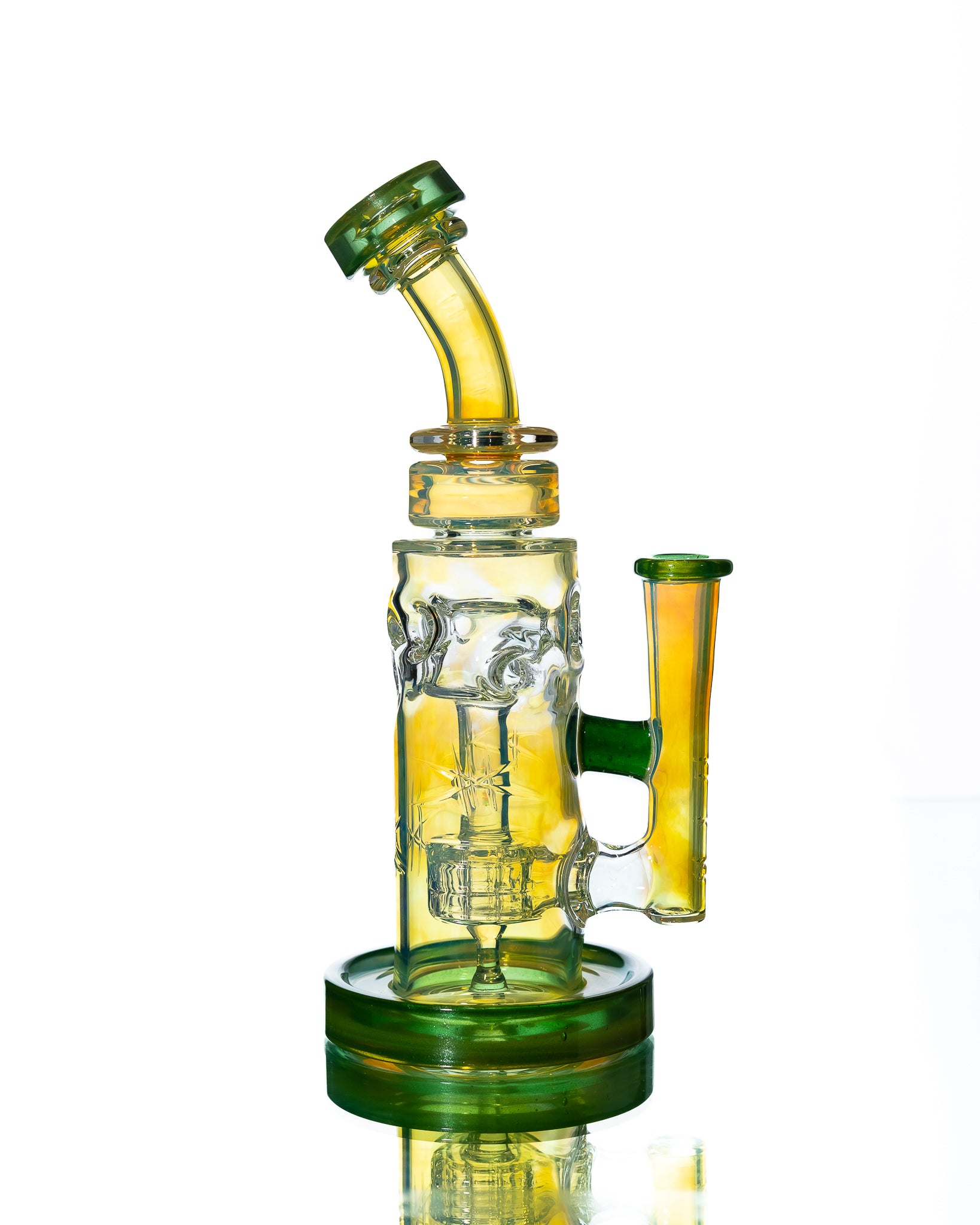 Bronx Glass - Rig - Yellow & Green