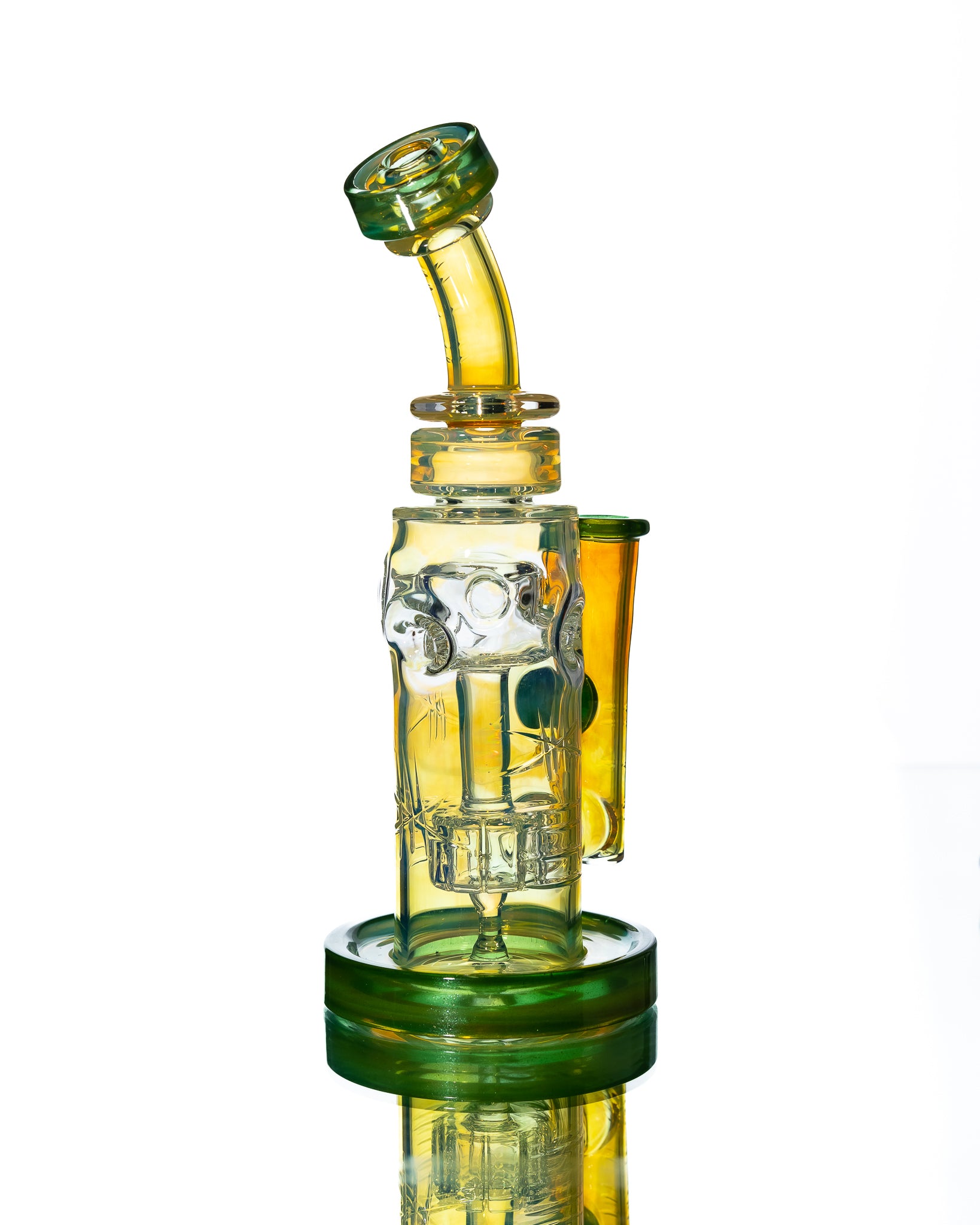 Bronx Glass - Rig - Yellow & Green