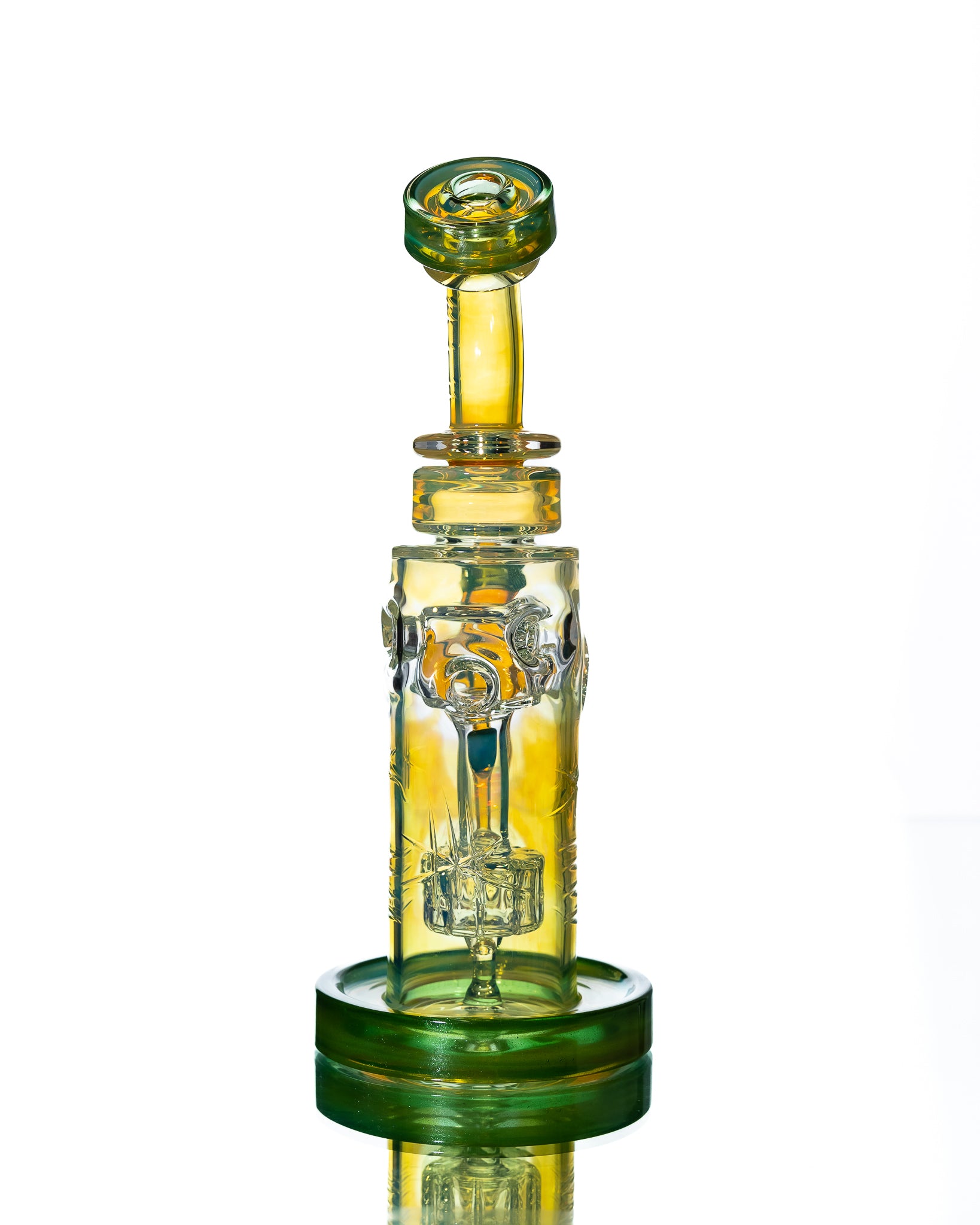 Bronx Glass - Rig - Yellow & Green