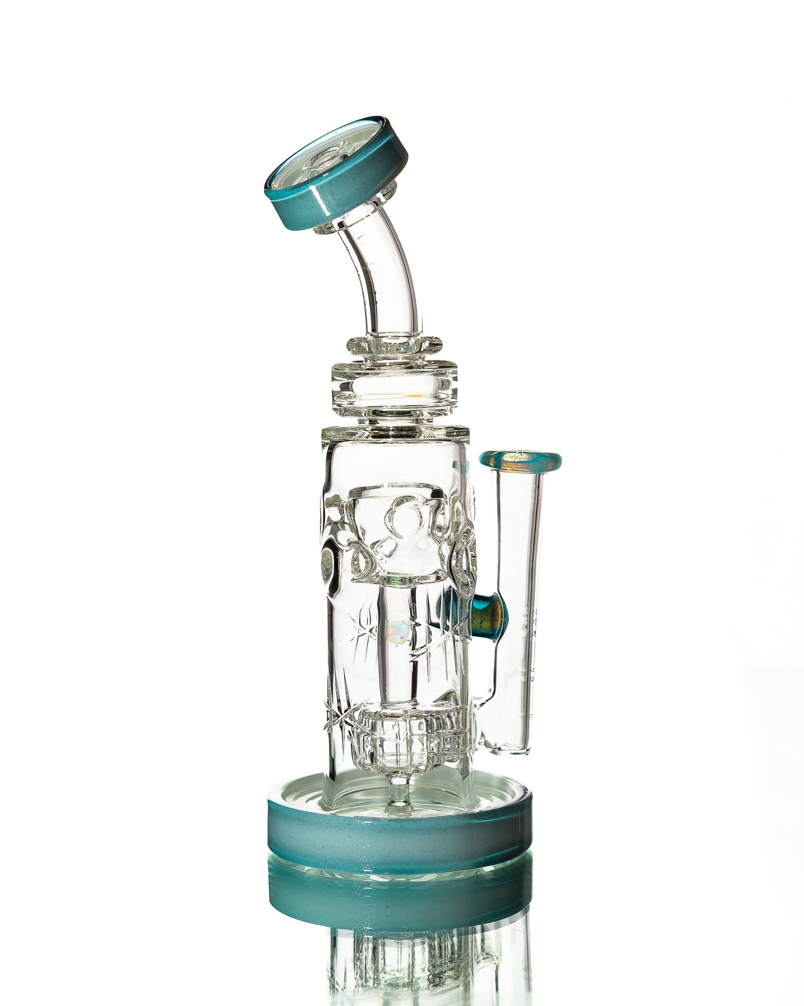 Bronx Glass - Jammer - Clear & Blue