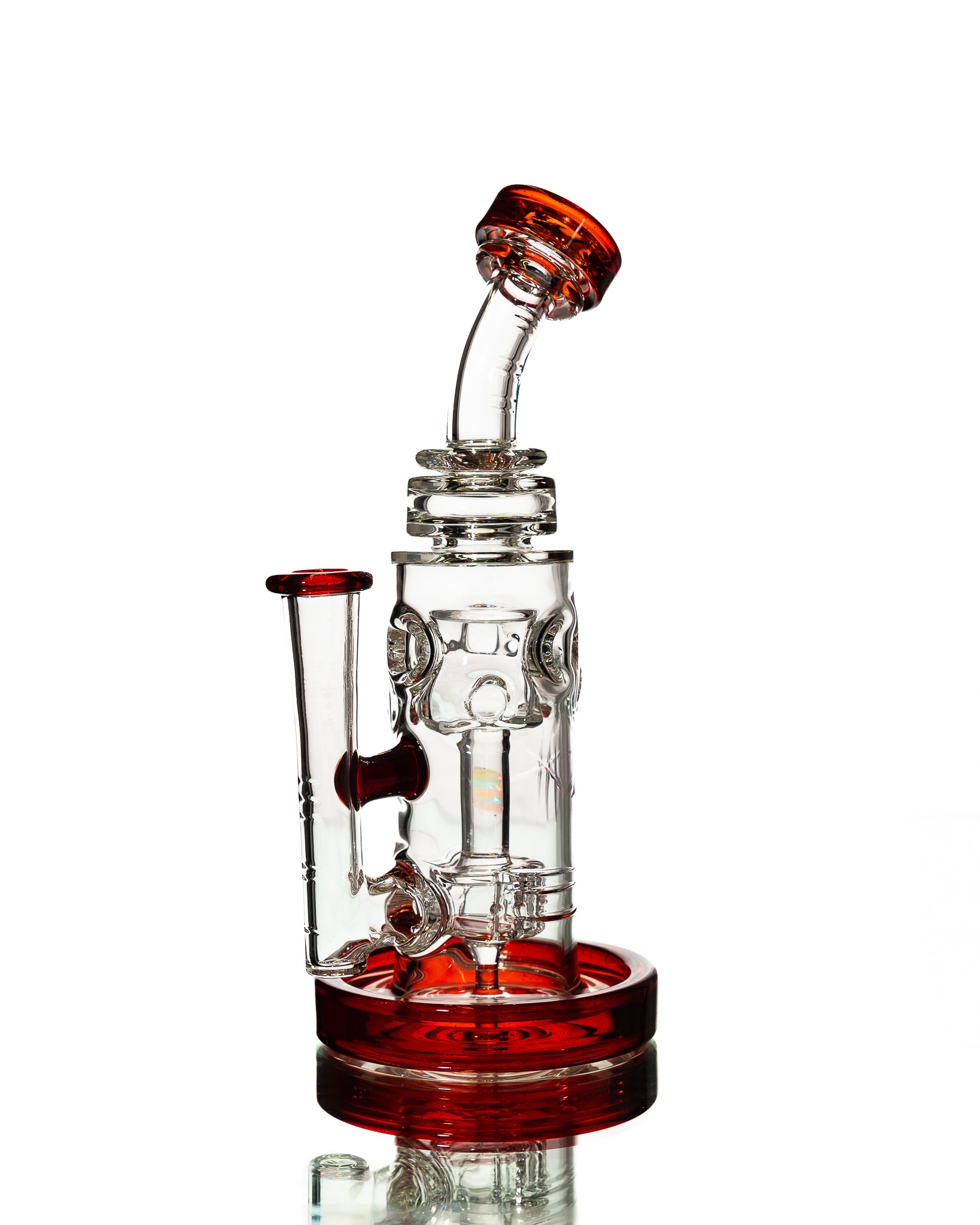 Bronx Glass - Jammer - Clear & Red