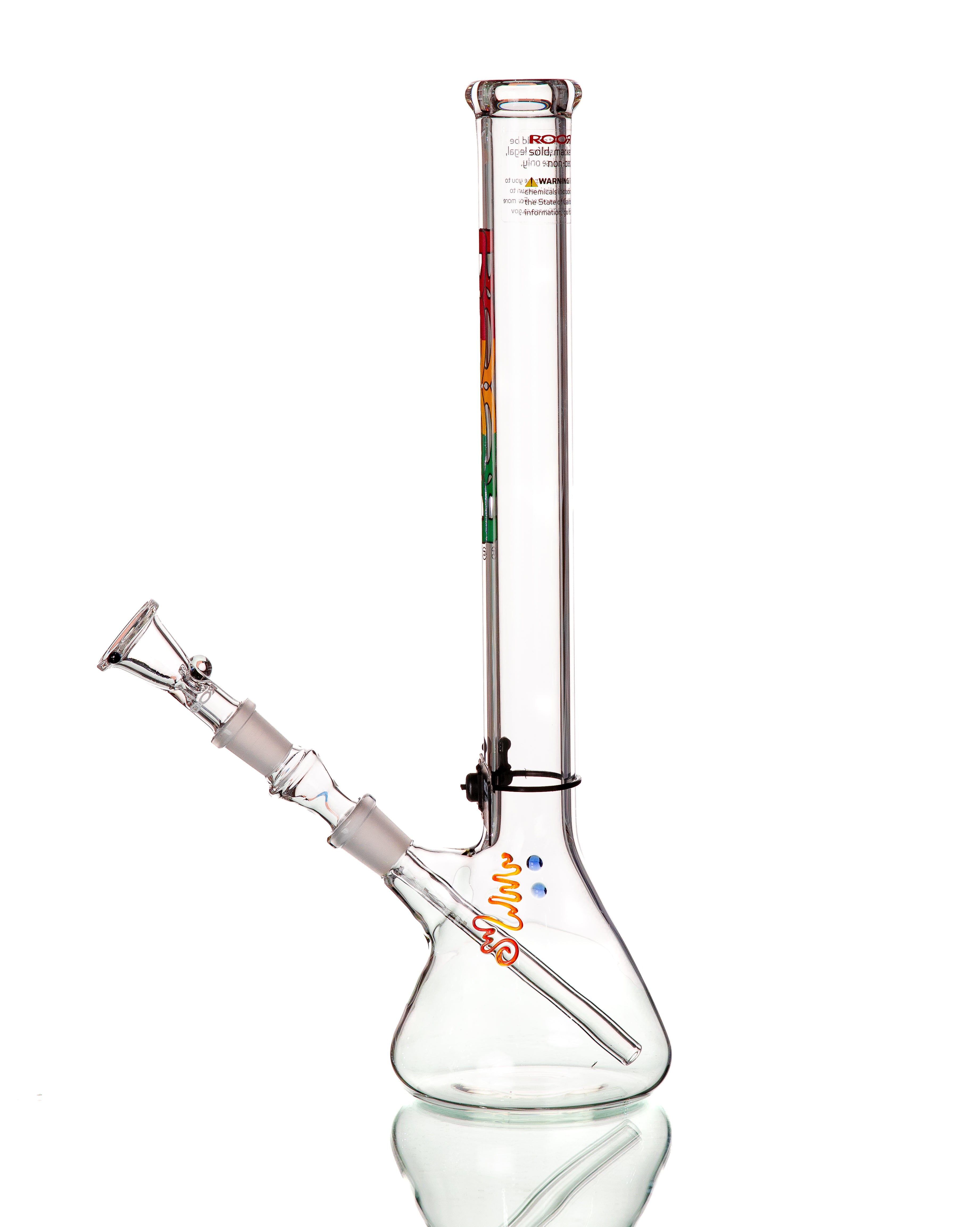 ROOR - 14" Classic Beaker - Rasta