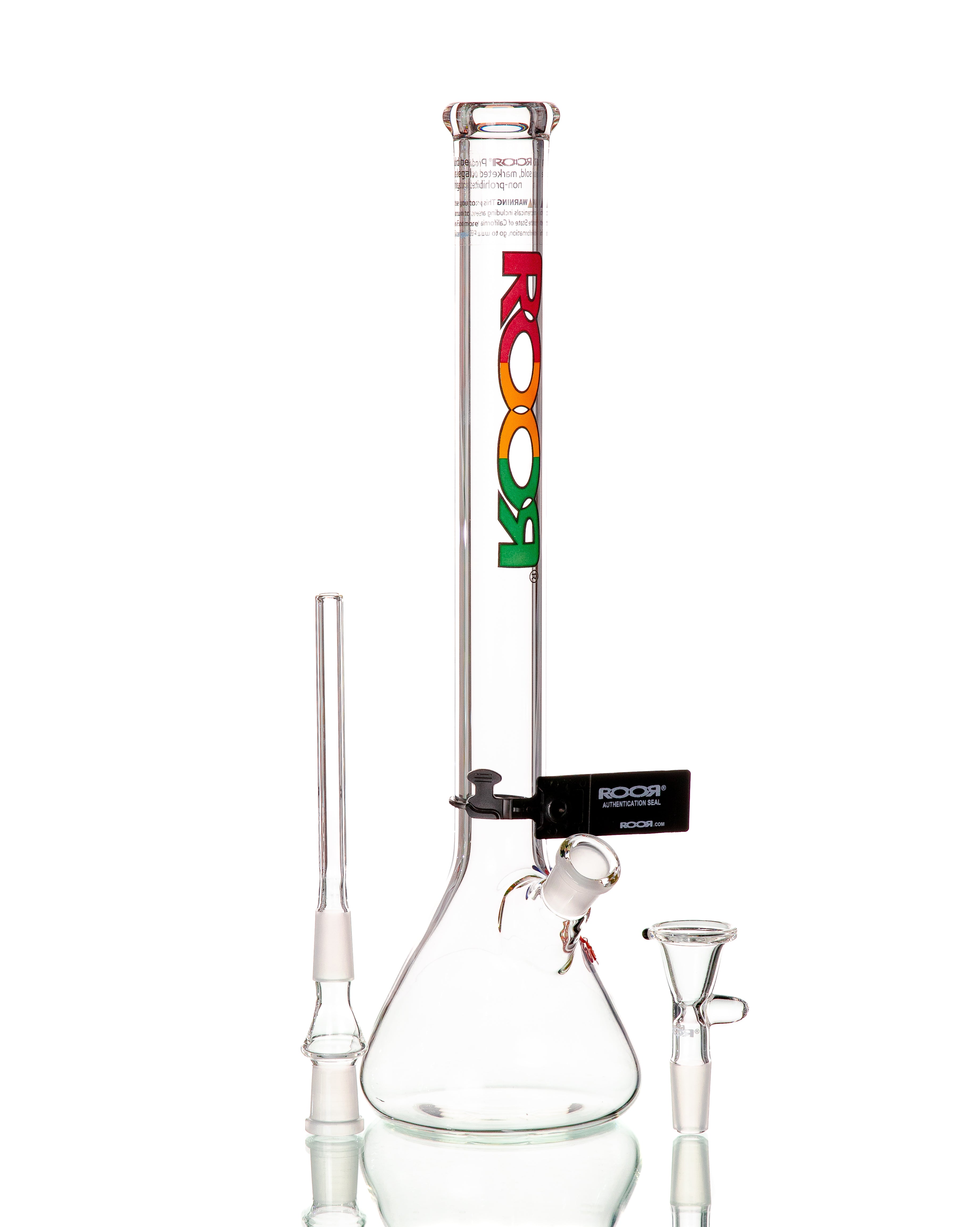 ROOR - 14" Classic Beaker - Rasta