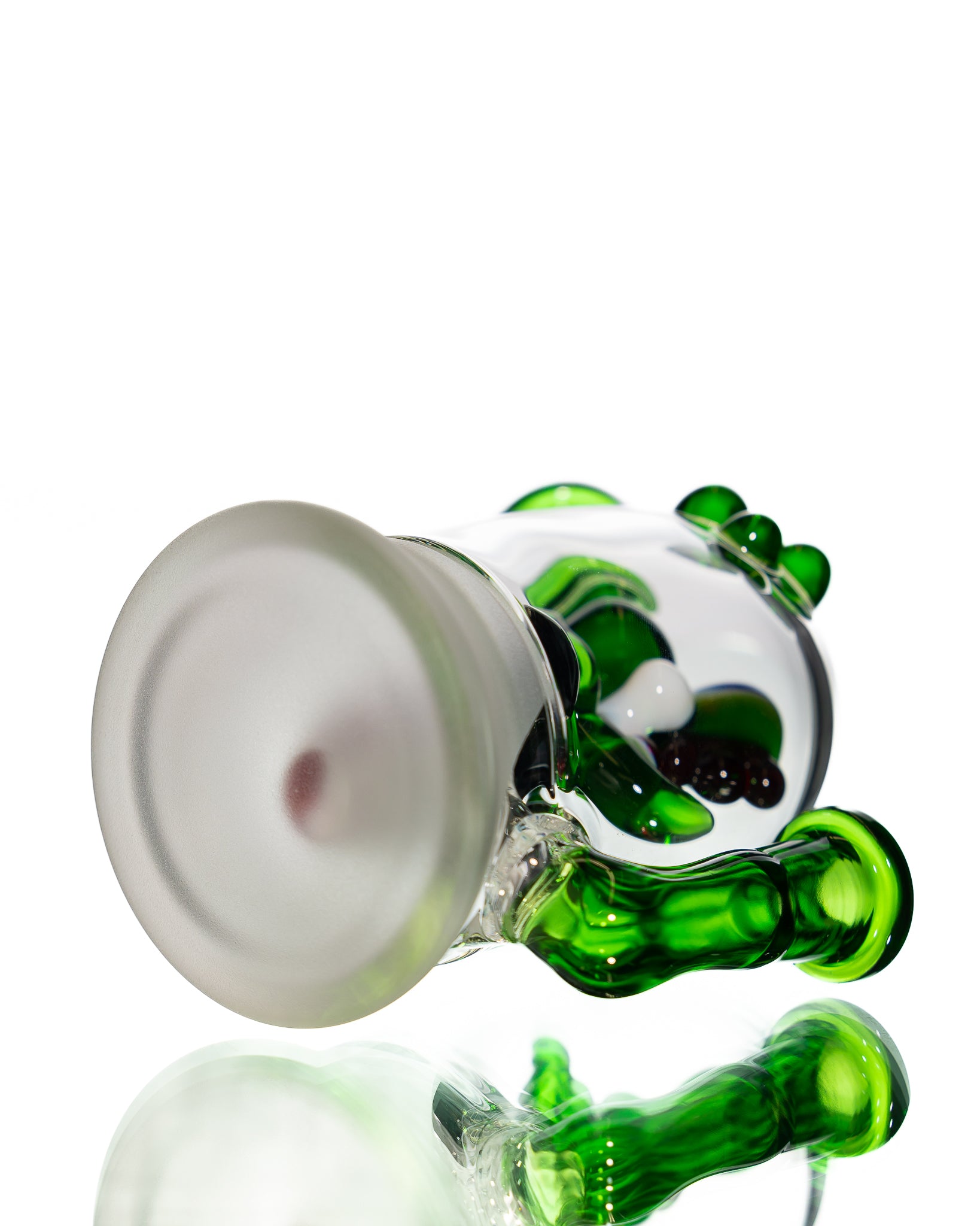 Mitzel Glass - Green Trapped Yoshi #264